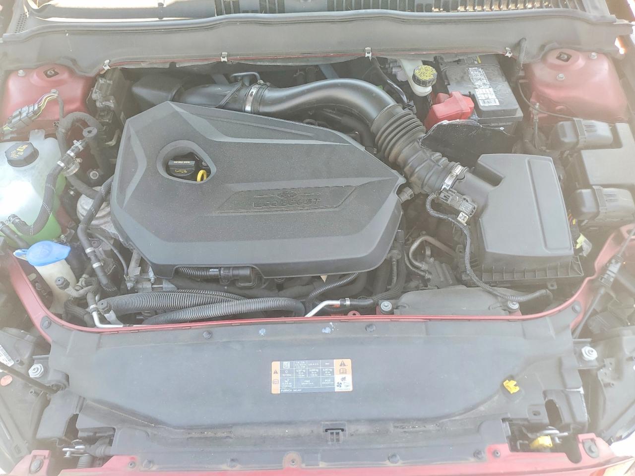 2013 Ford Fusion Se Red vin: 3FA6P0HR7DR219297