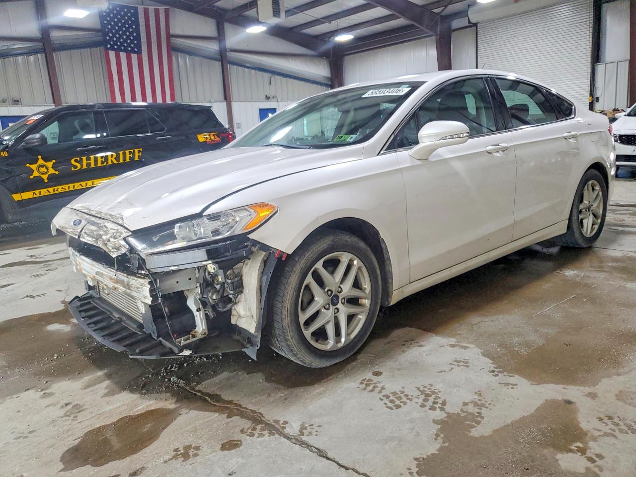 2013 Ford Fusion Se Белый vin: 3FA6P0HR7DR289916