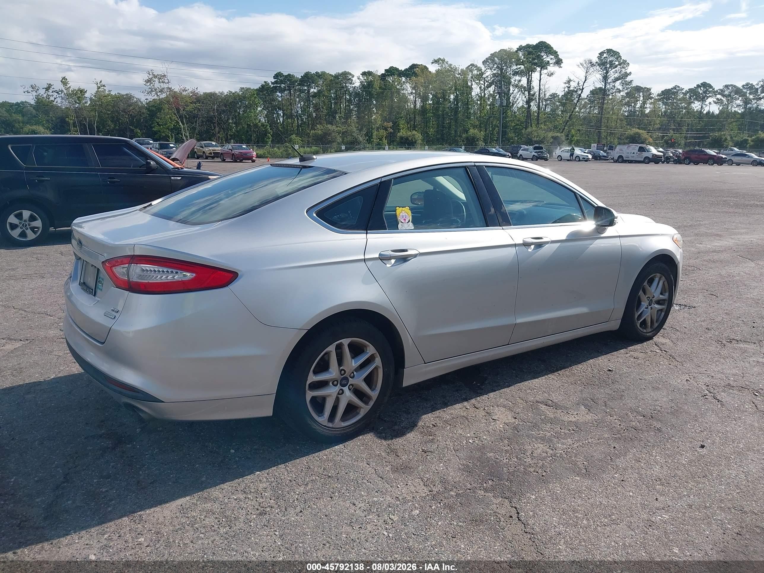 2013 Ford Fusion Se Серебряный vin: 3FA6P0HR7DR292945