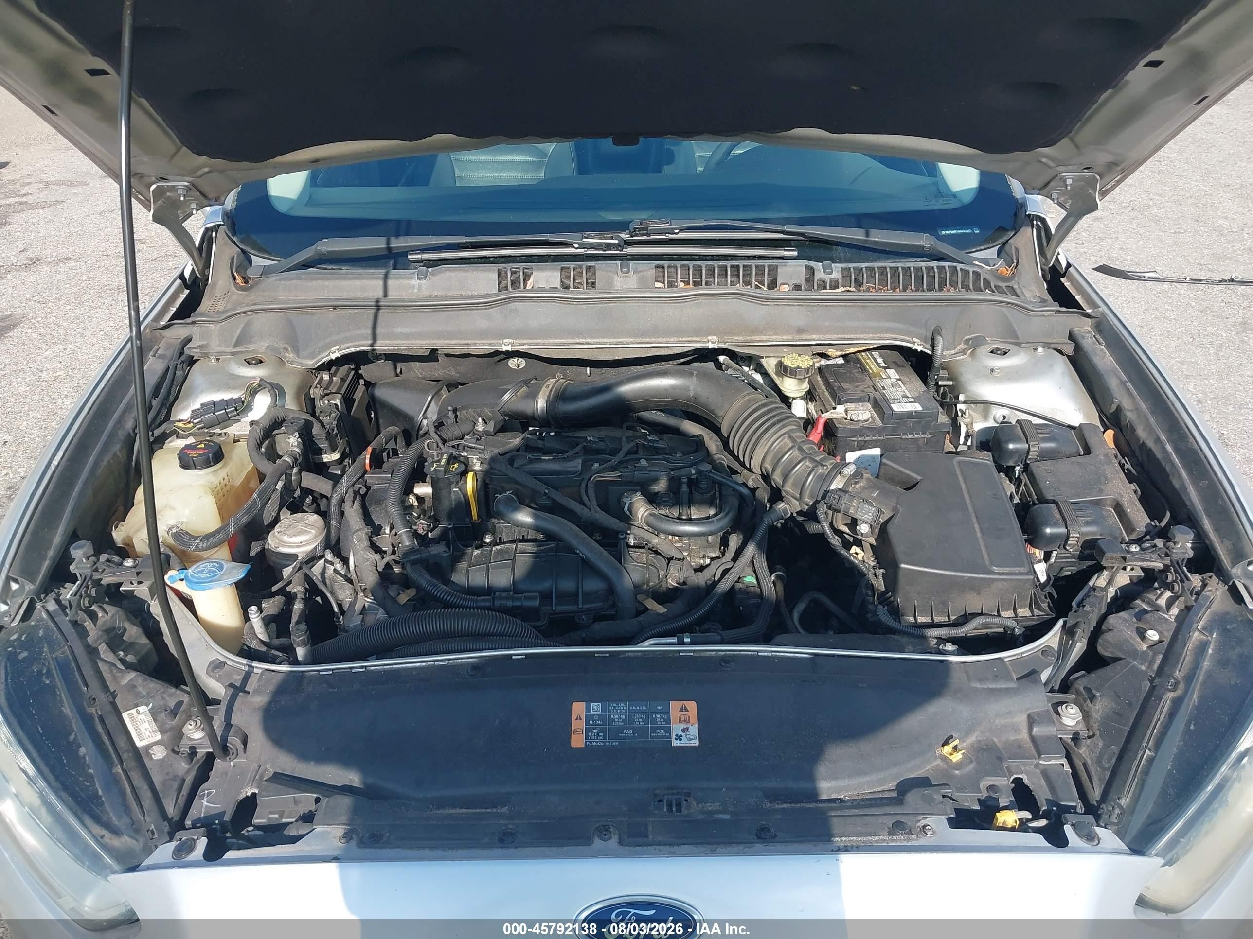 2013 Ford Fusion Se Серебряный vin: 3FA6P0HR7DR292945