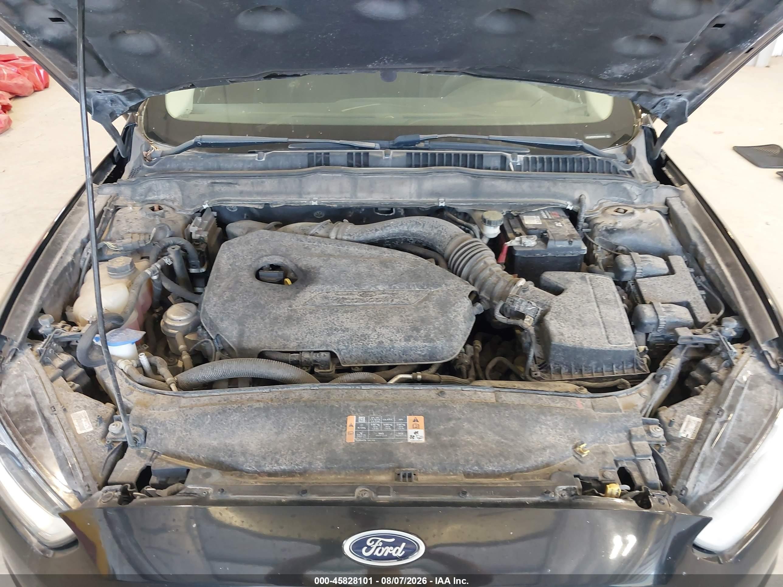 2013 Ford Fusion Se Black vin: 3FA6P0HR7DR305984