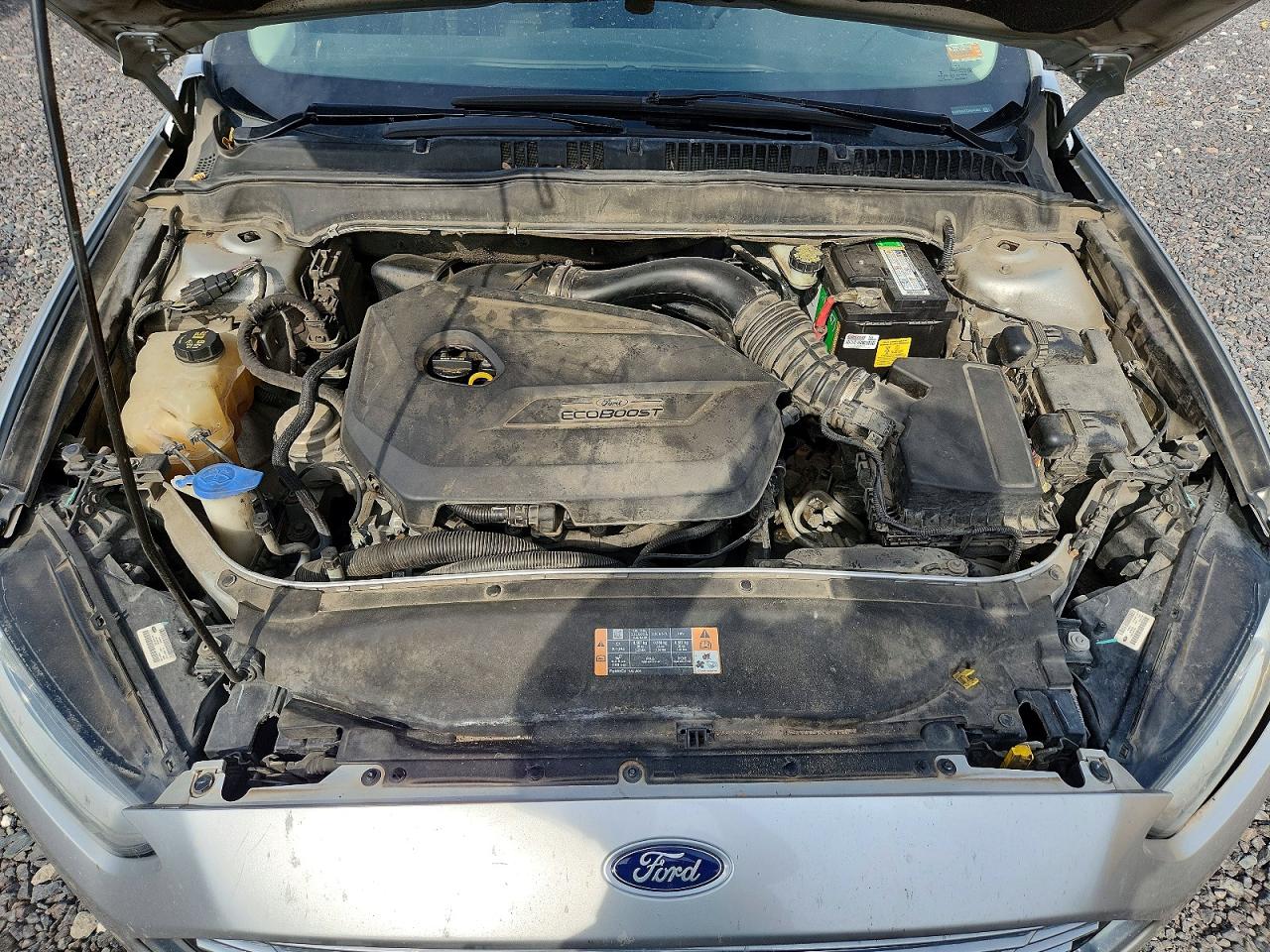 2013 Ford Fusion Se Silver vin: 3FA6P0HR7DR341481