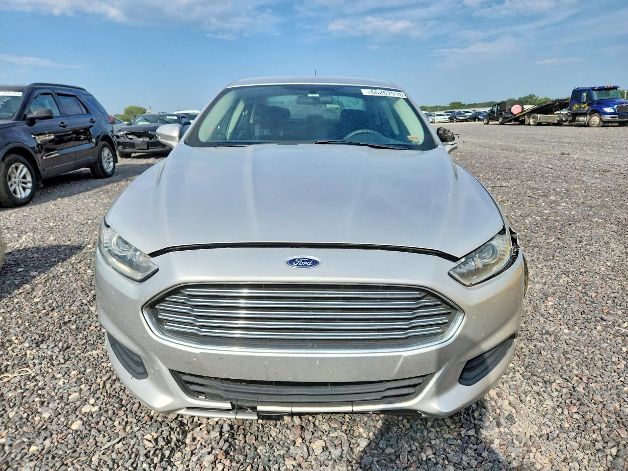 2013 Ford Fusion Se Silver vin: 3FA6P0HR7DR341481