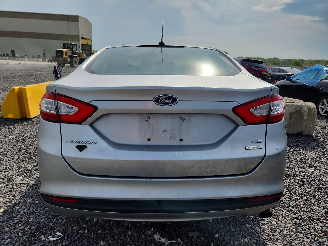 2013 Ford Fusion Se Silver vin: 3FA6P0HR7DR341481
