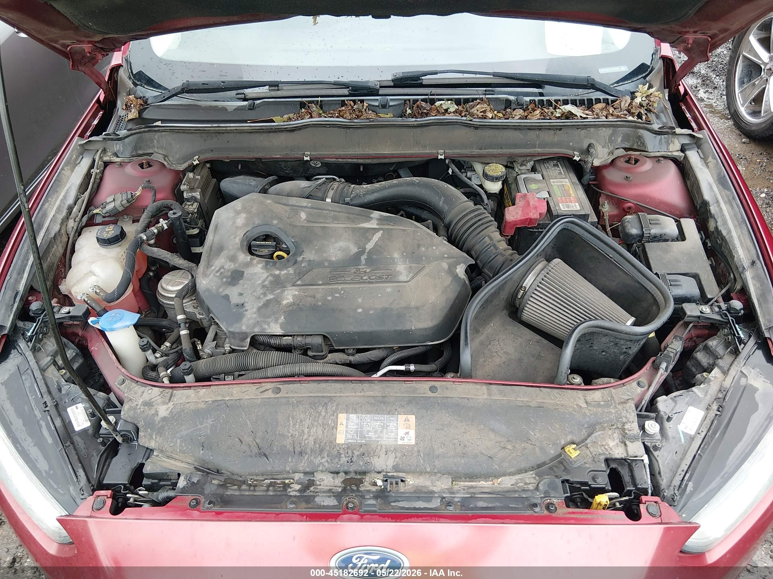 2013 Ford Fusion Se Красный vin: 3FA6P0HR7DR343683