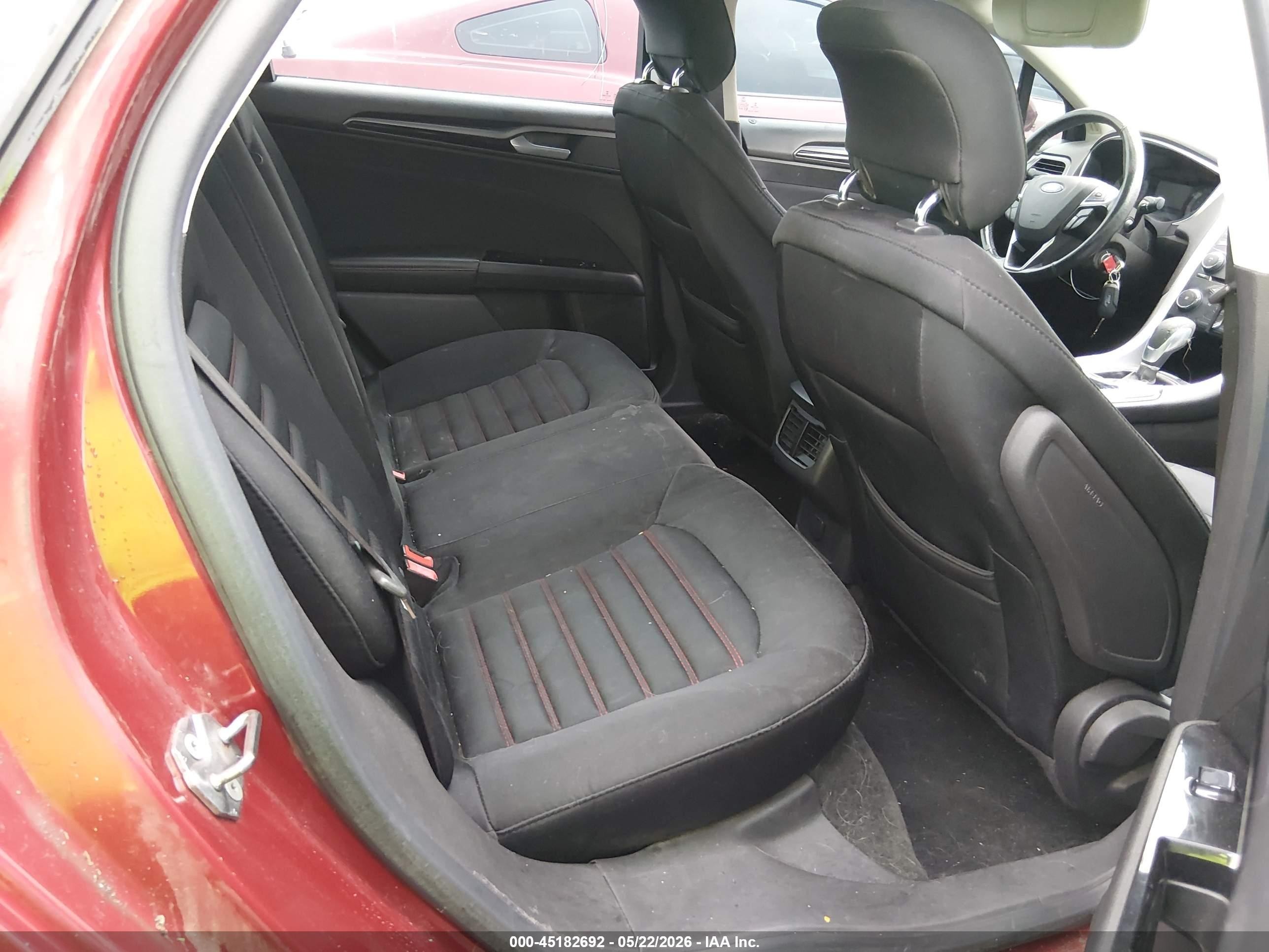 2013 Ford Fusion Se Красный vin: 3FA6P0HR7DR343683