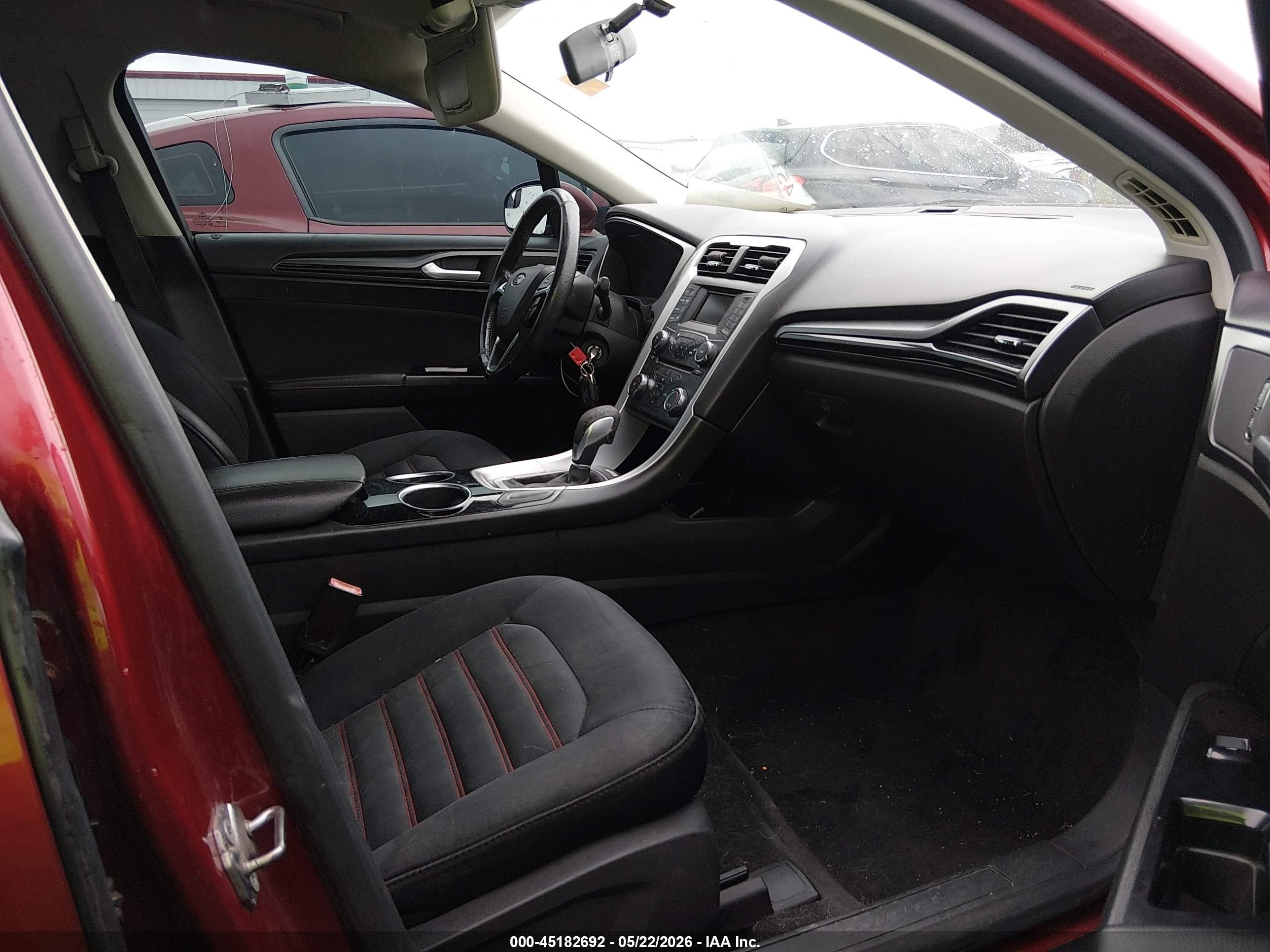2013 Ford Fusion Se Красный vin: 3FA6P0HR7DR343683