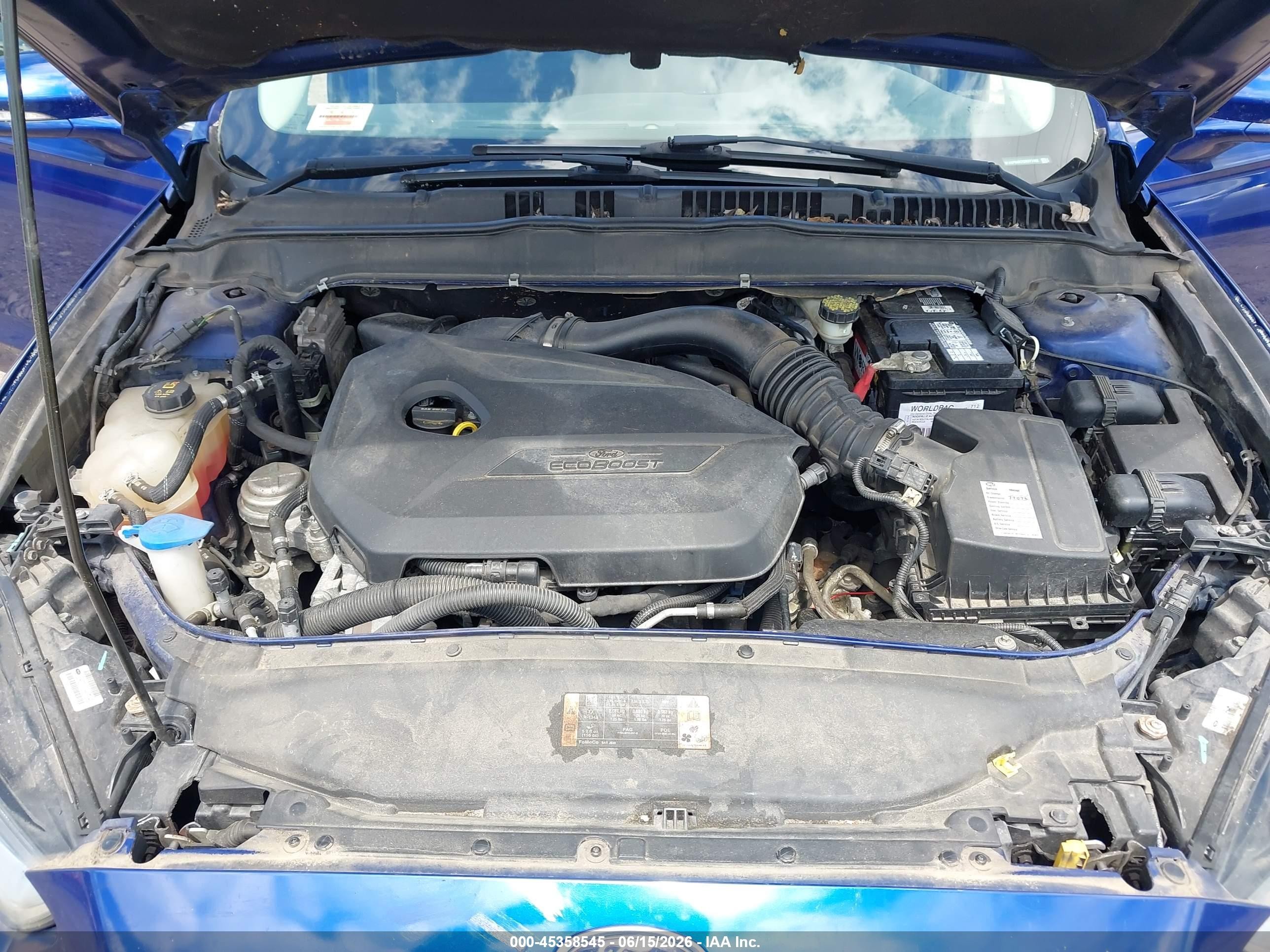 2013 Ford Fusion Se Blue vin: 3FA6P0HR7DR377462