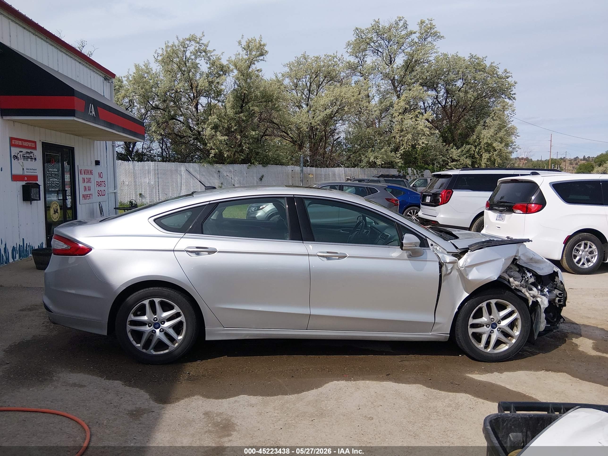 2013 Ford Fusion Se Silver vin: 3FA6P0HR7DR380121