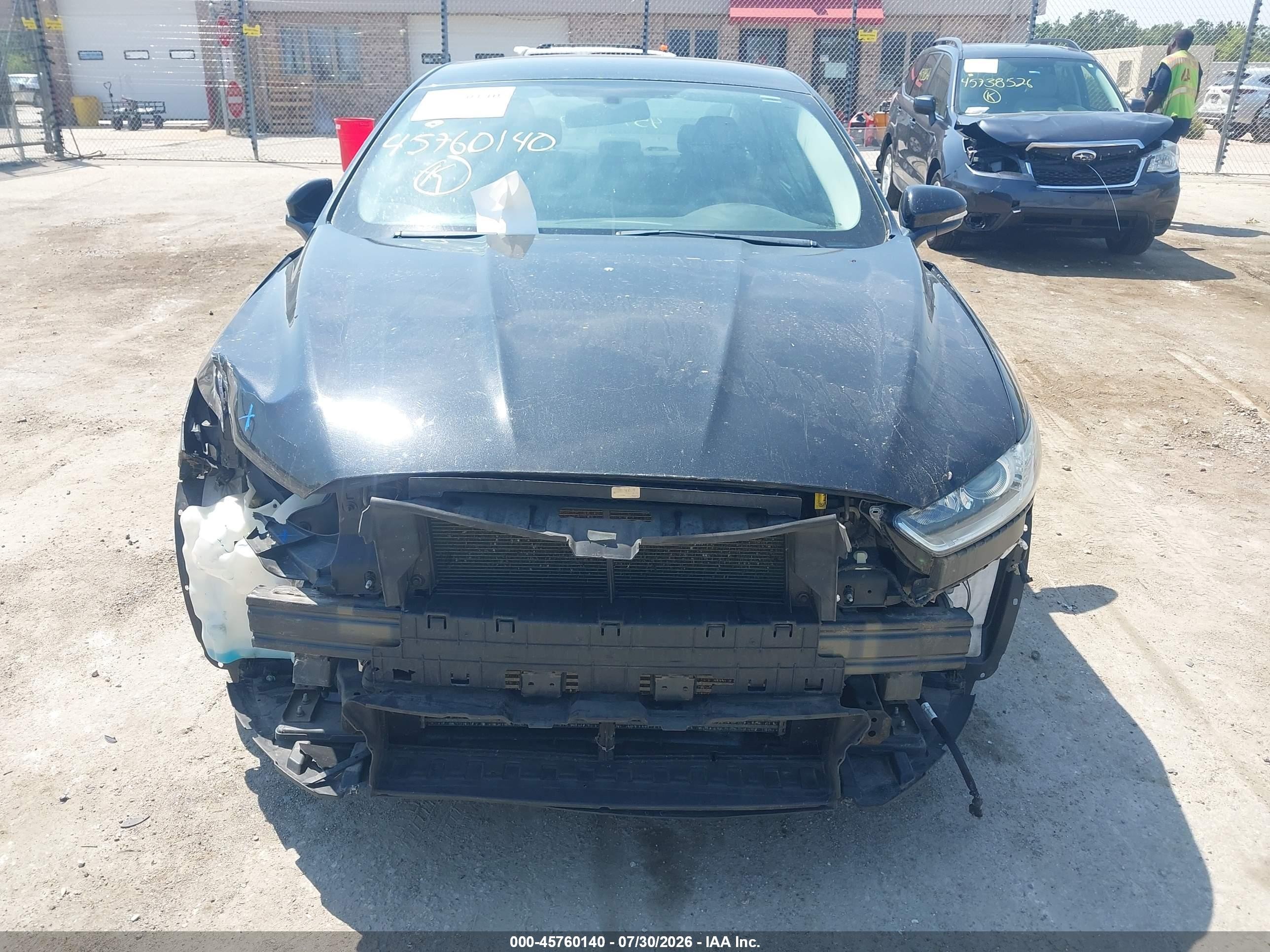 2013 Ford Fusion Se Black vin: 3FA6P0HR7DR385884