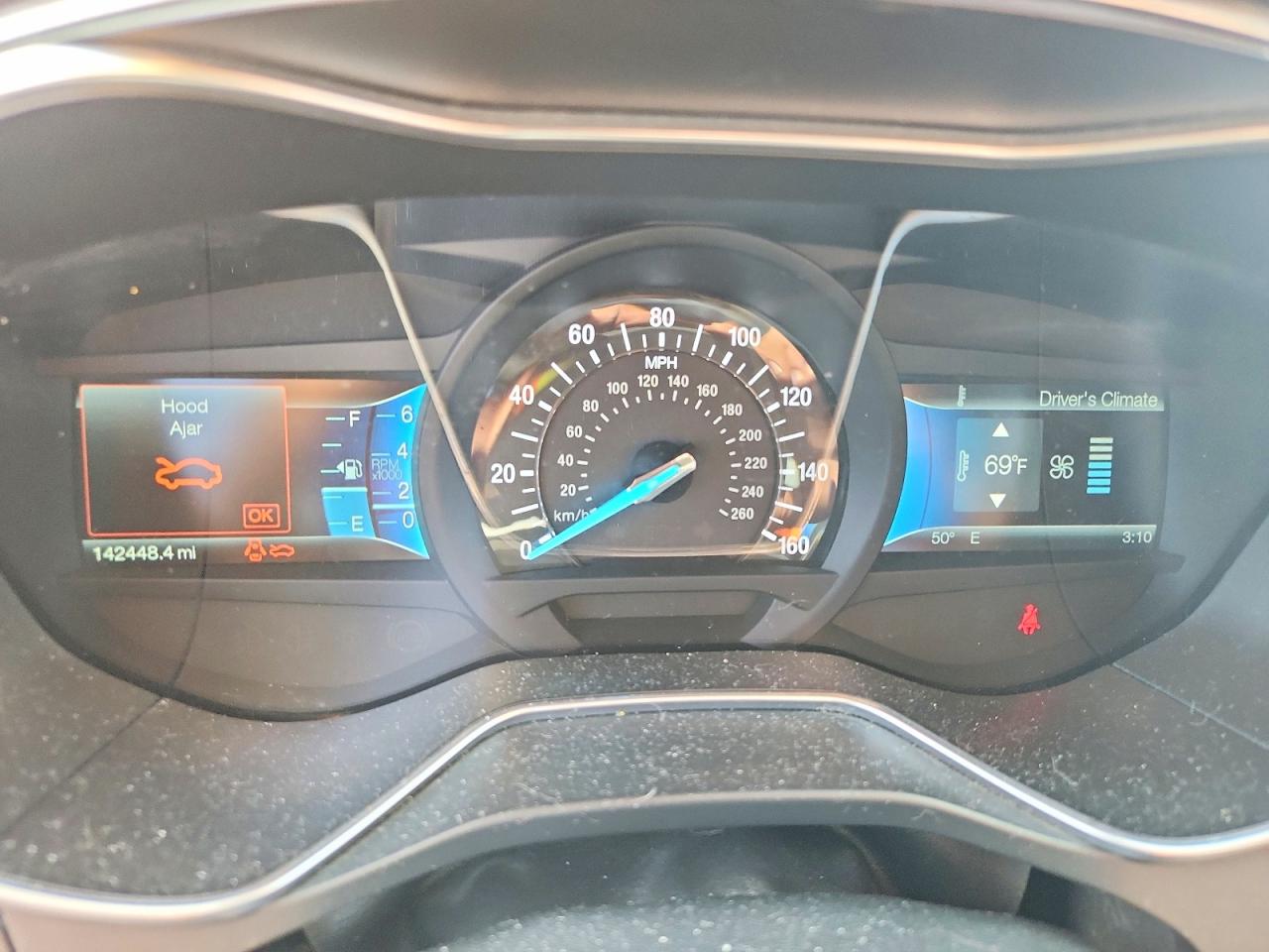 2014 Ford Fusion Se Black vin: 3FA6P0HR7ER238627