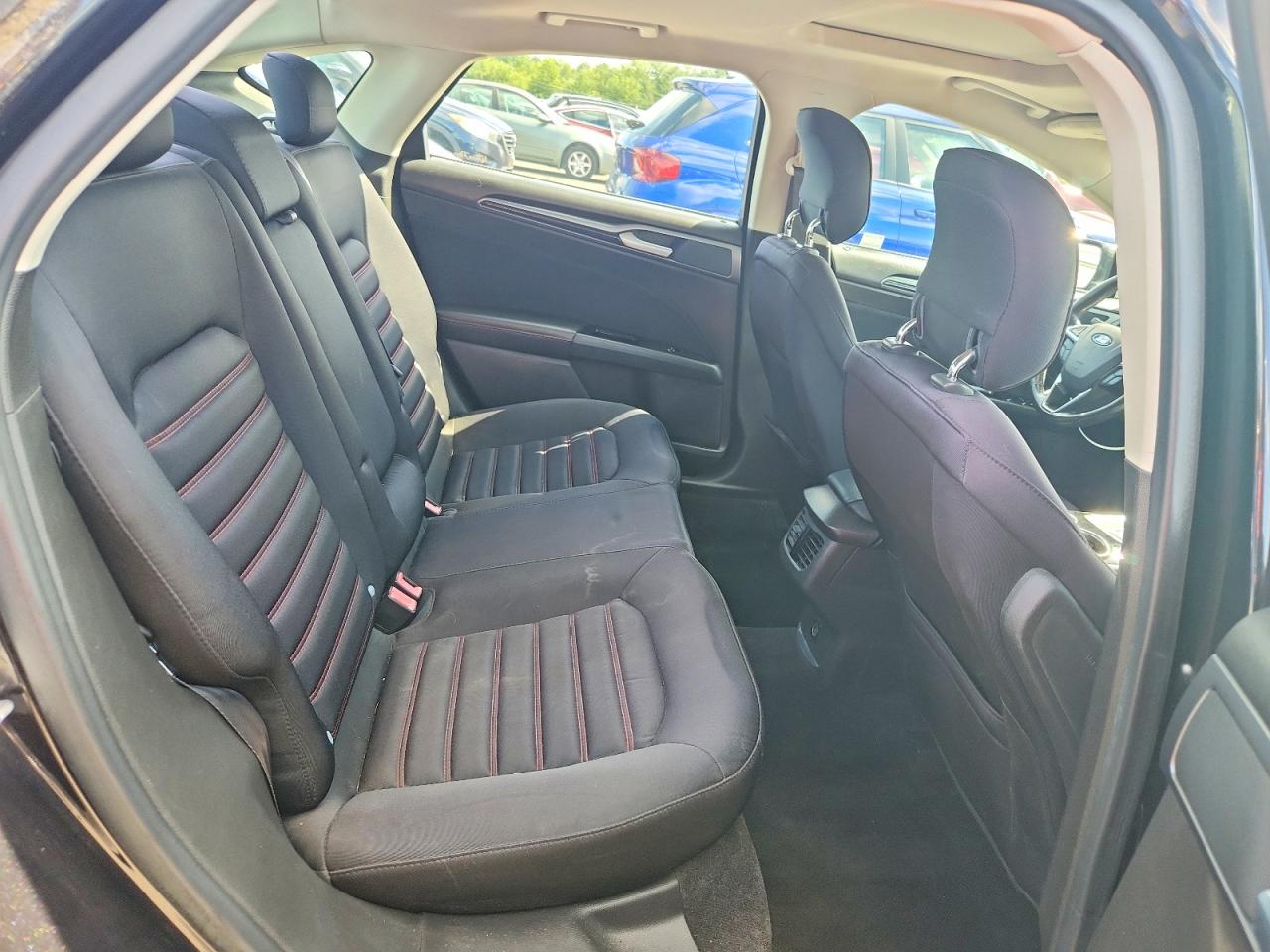 2014 Ford Fusion Se Black vin: 3FA6P0HR7ER238627