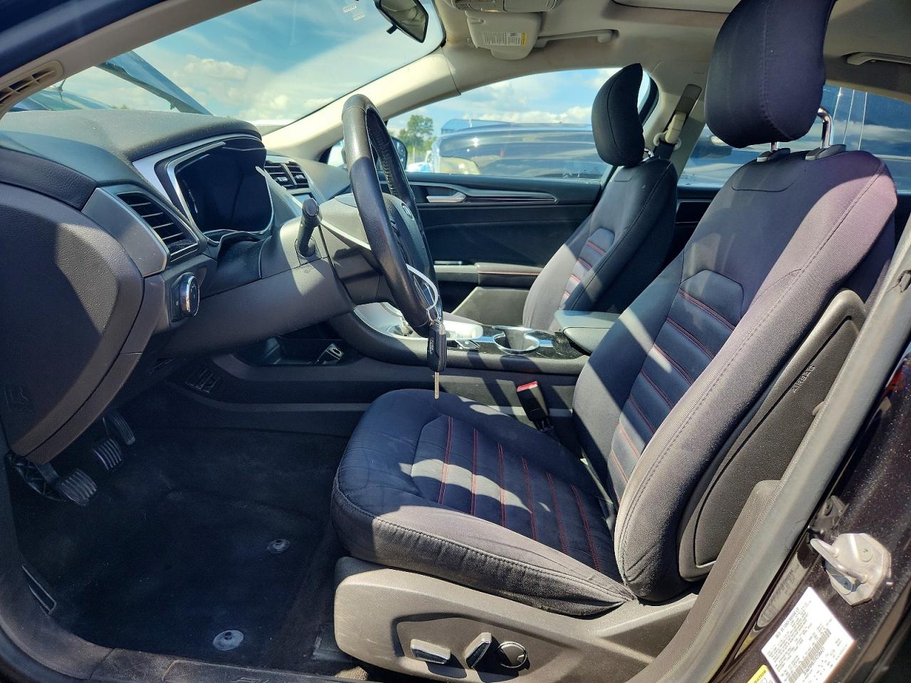 2014 Ford Fusion Se Black vin: 3FA6P0HR7ER238627