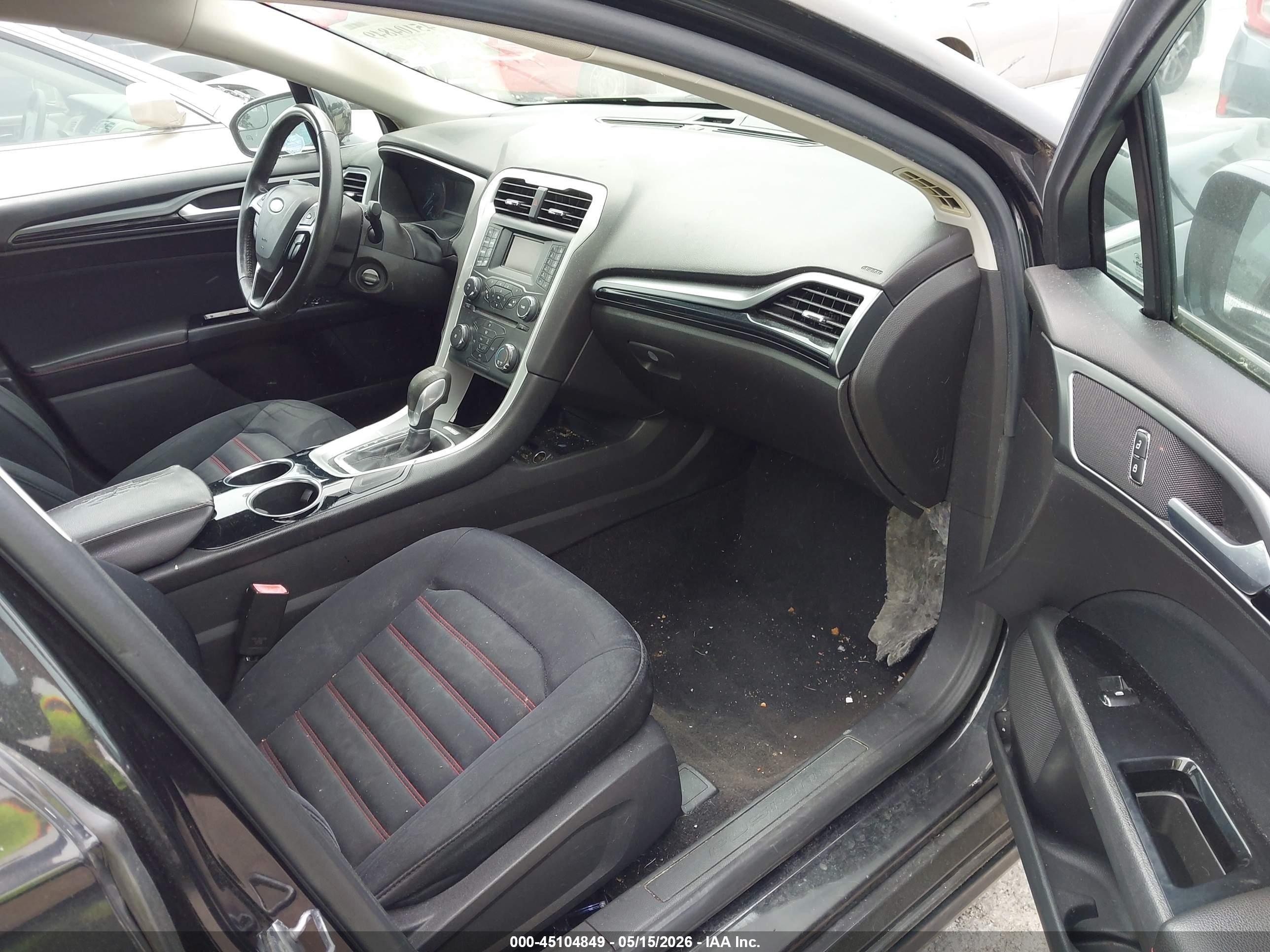 2013 Ford Fusion Se Gray vin: 3FA6P0HR8DR111870