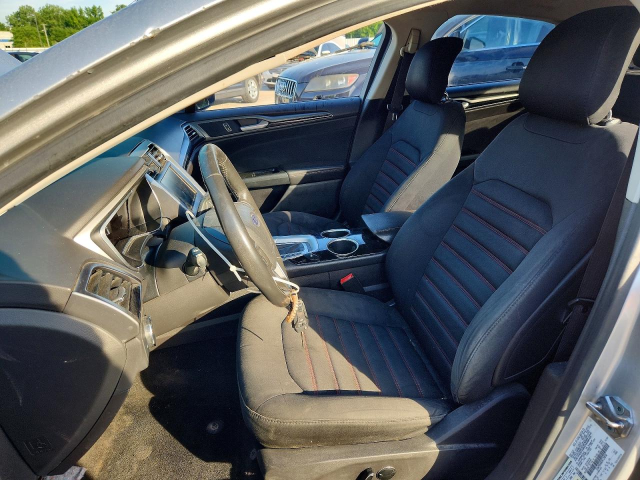 2013 Ford Fusion Se Silver vin: 3FA6P0HR8DR120858