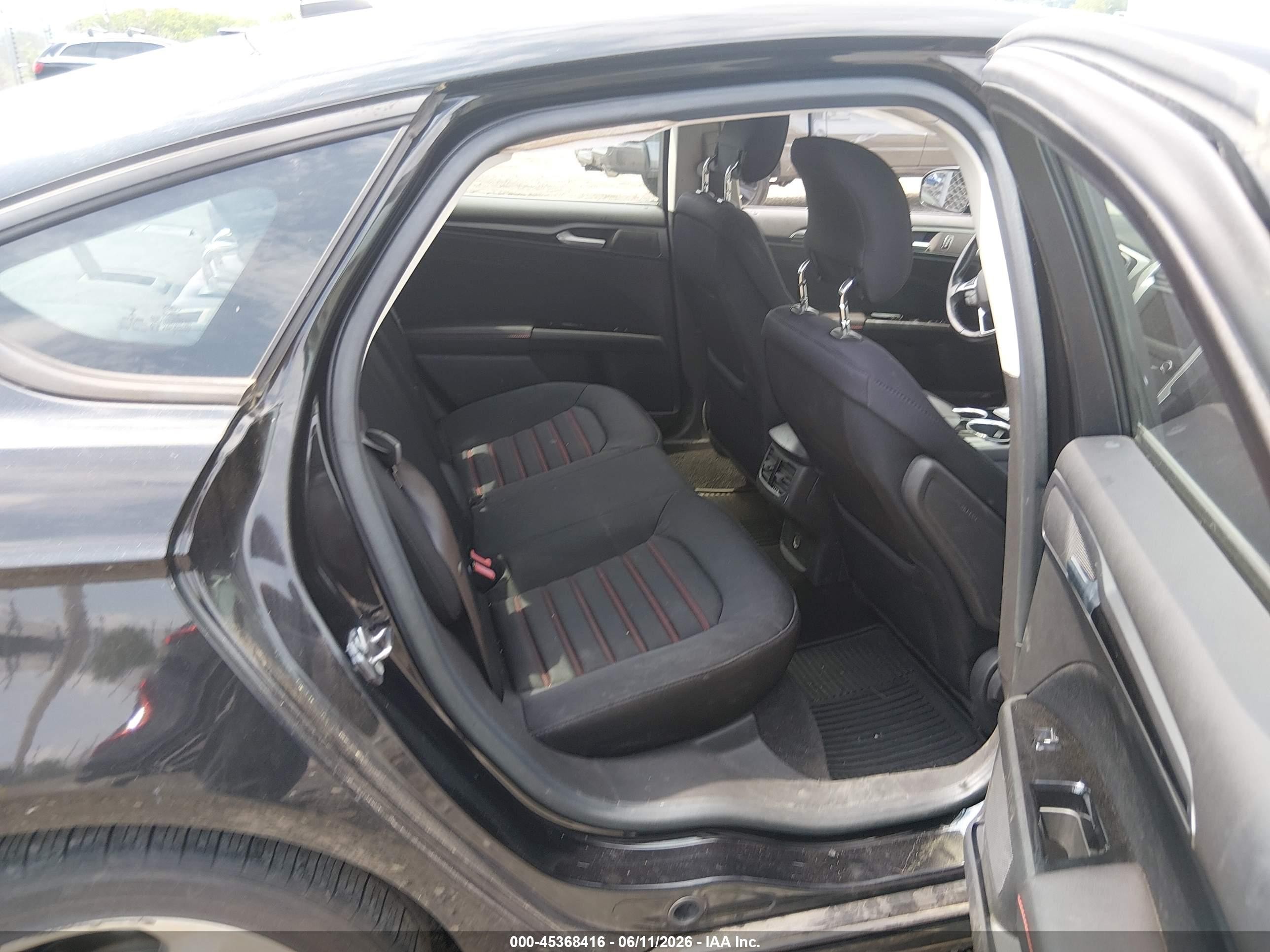 2013 Ford Fusion Se Black vin: 3FA6P0HR8DR130340
