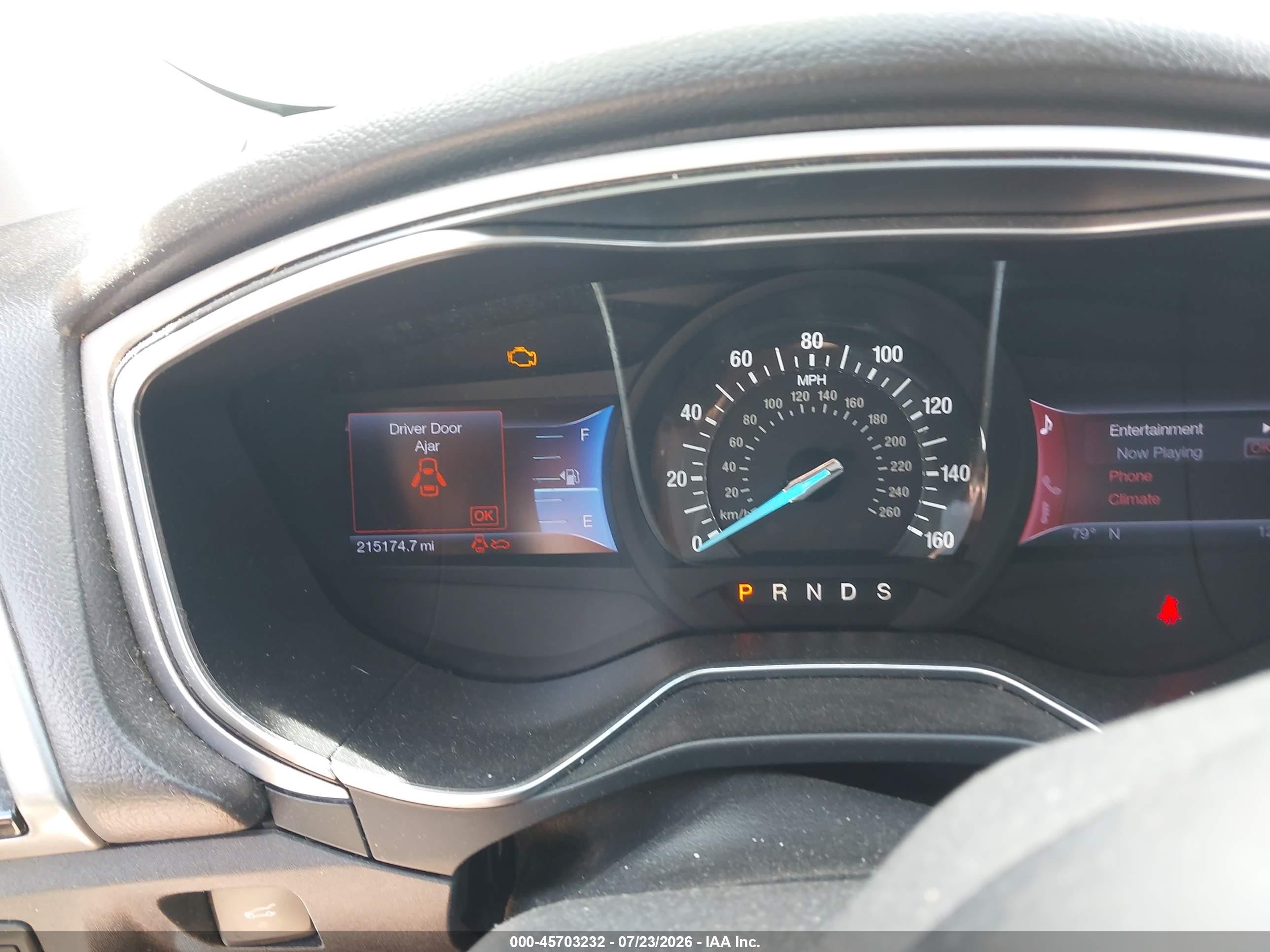 2013 Ford Fusion Se Gray vin: 3FA6P0HR8DR137790
