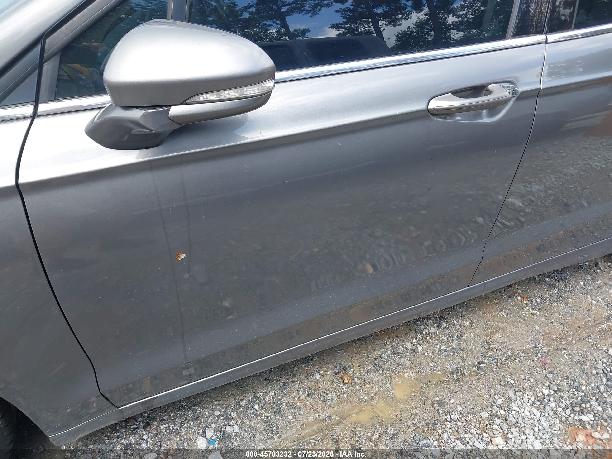 2013 Ford Fusion Se Gray vin: 3FA6P0HR8DR137790