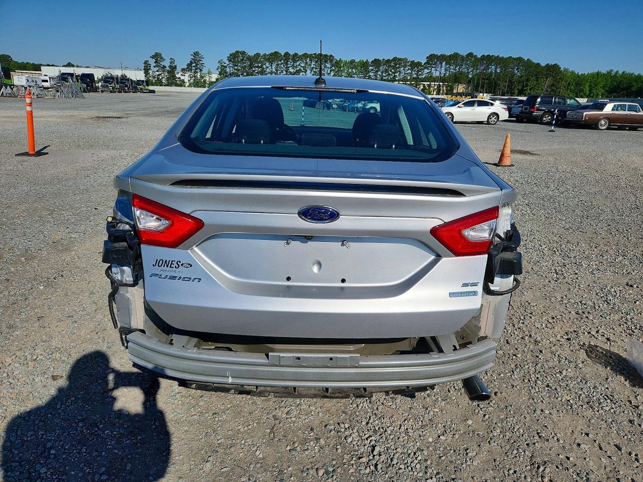 2013 Ford Fusion Se Silver vin: 3FA6P0HR8DR198119
