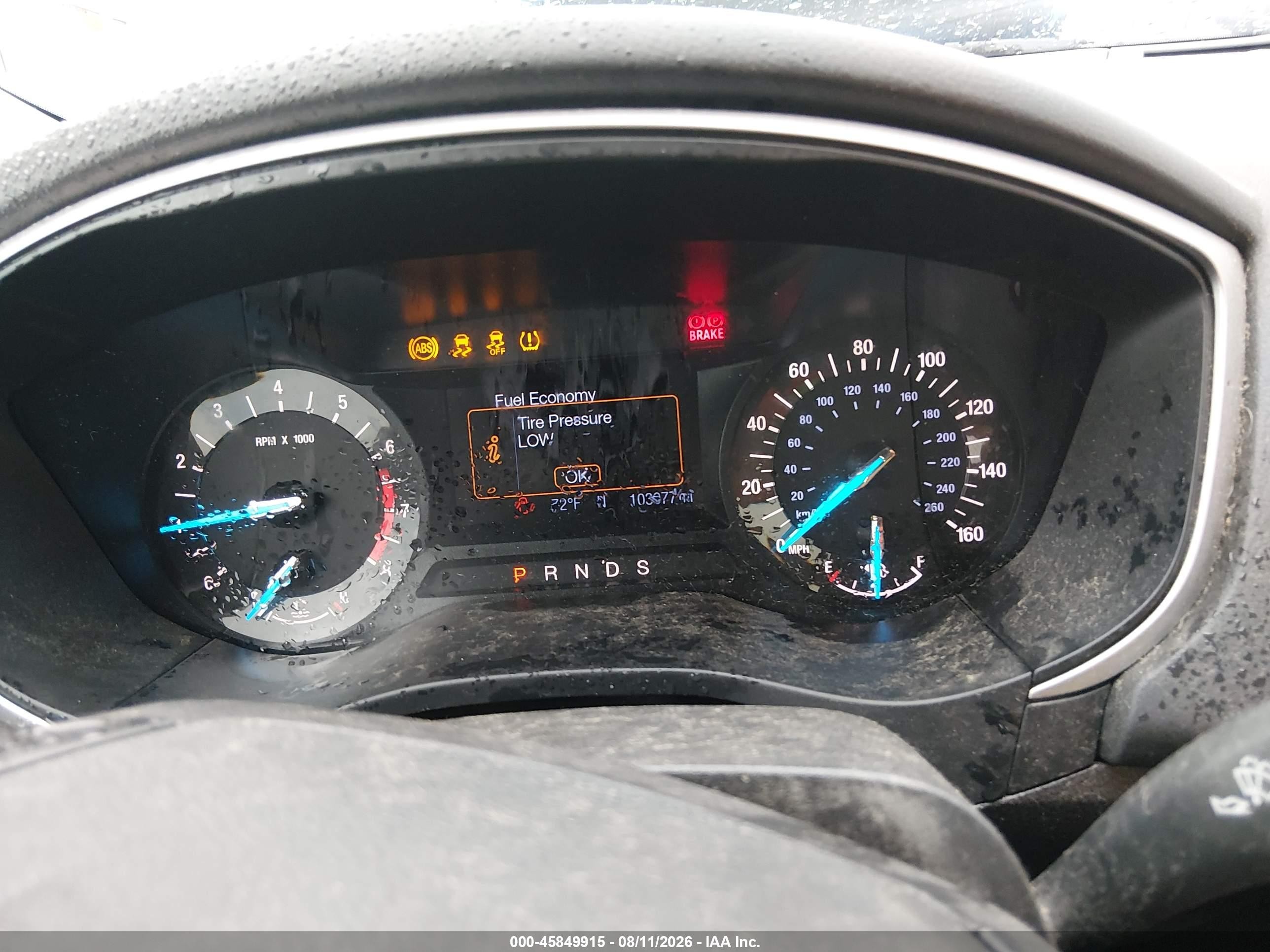 2013 Ford Fusion Se Gray vin: 3FA6P0HR8DR199724