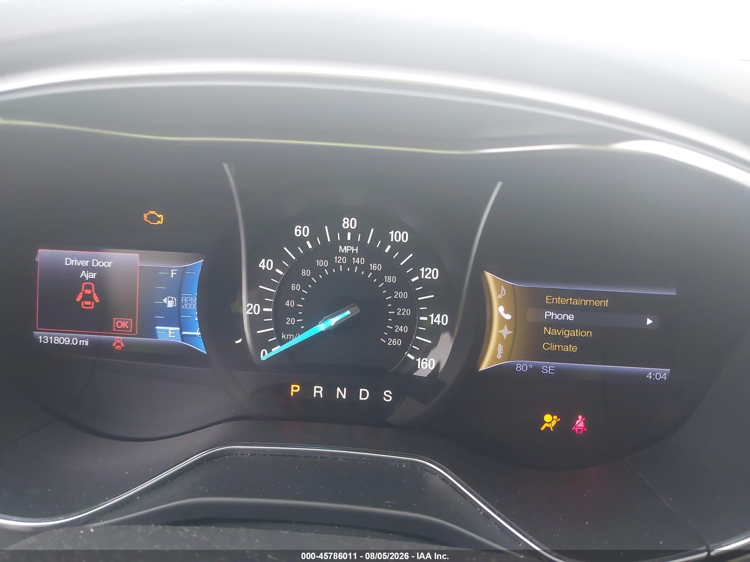 2013 Ford Fusion Se Серый vin: 3FA6P0HR8DR217655