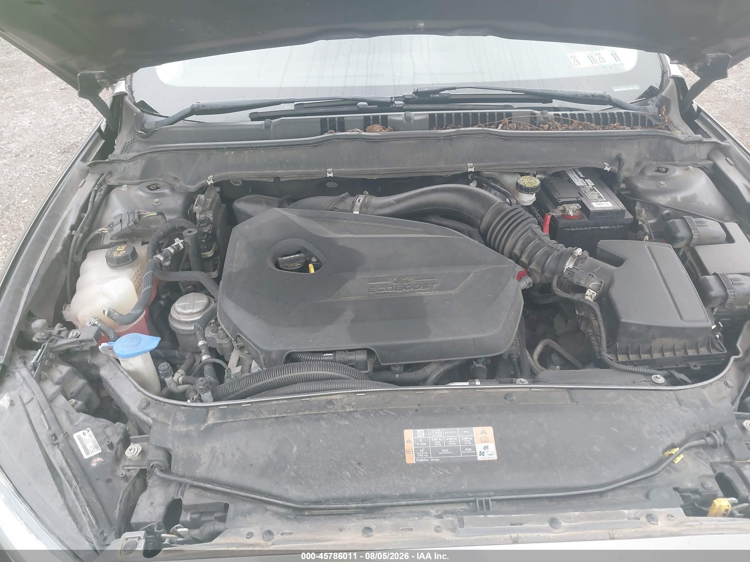 2013 Ford Fusion Se Серый vin: 3FA6P0HR8DR217655