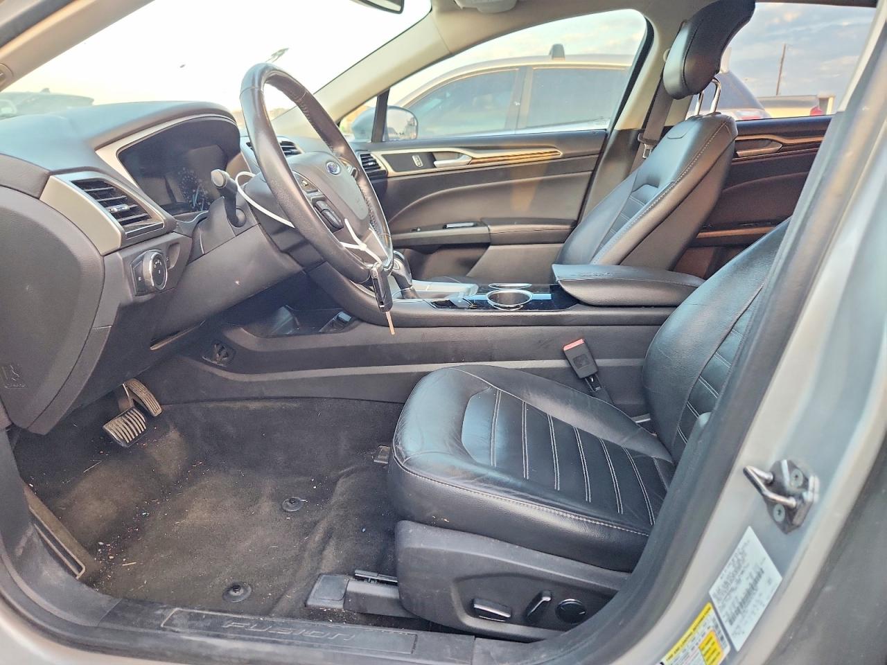 2013 Ford Fusion Se Silver vin: 3FA6P0HR8DR236383