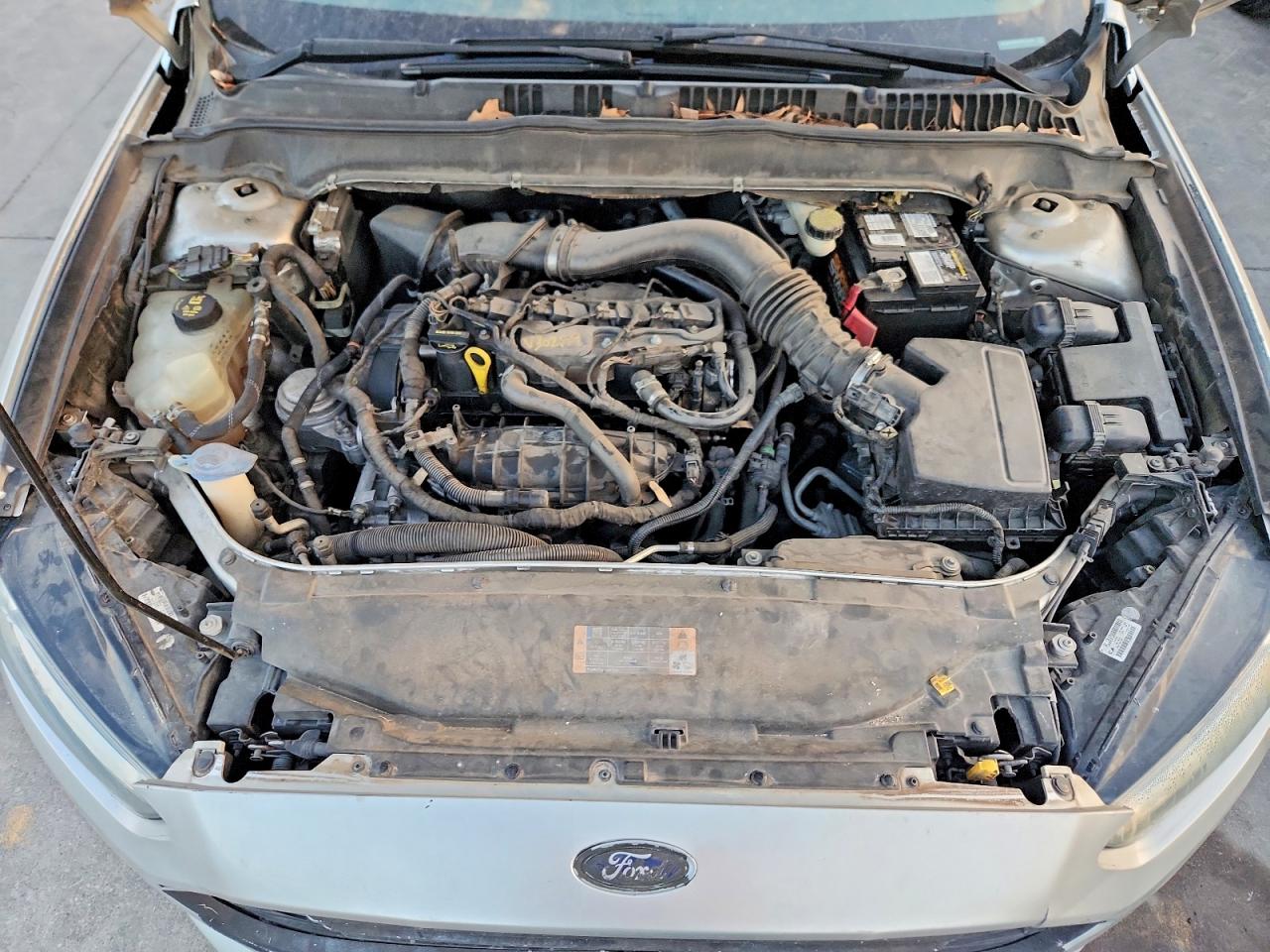 2013 Ford Fusion Se Silver vin: 3FA6P0HR8DR236383