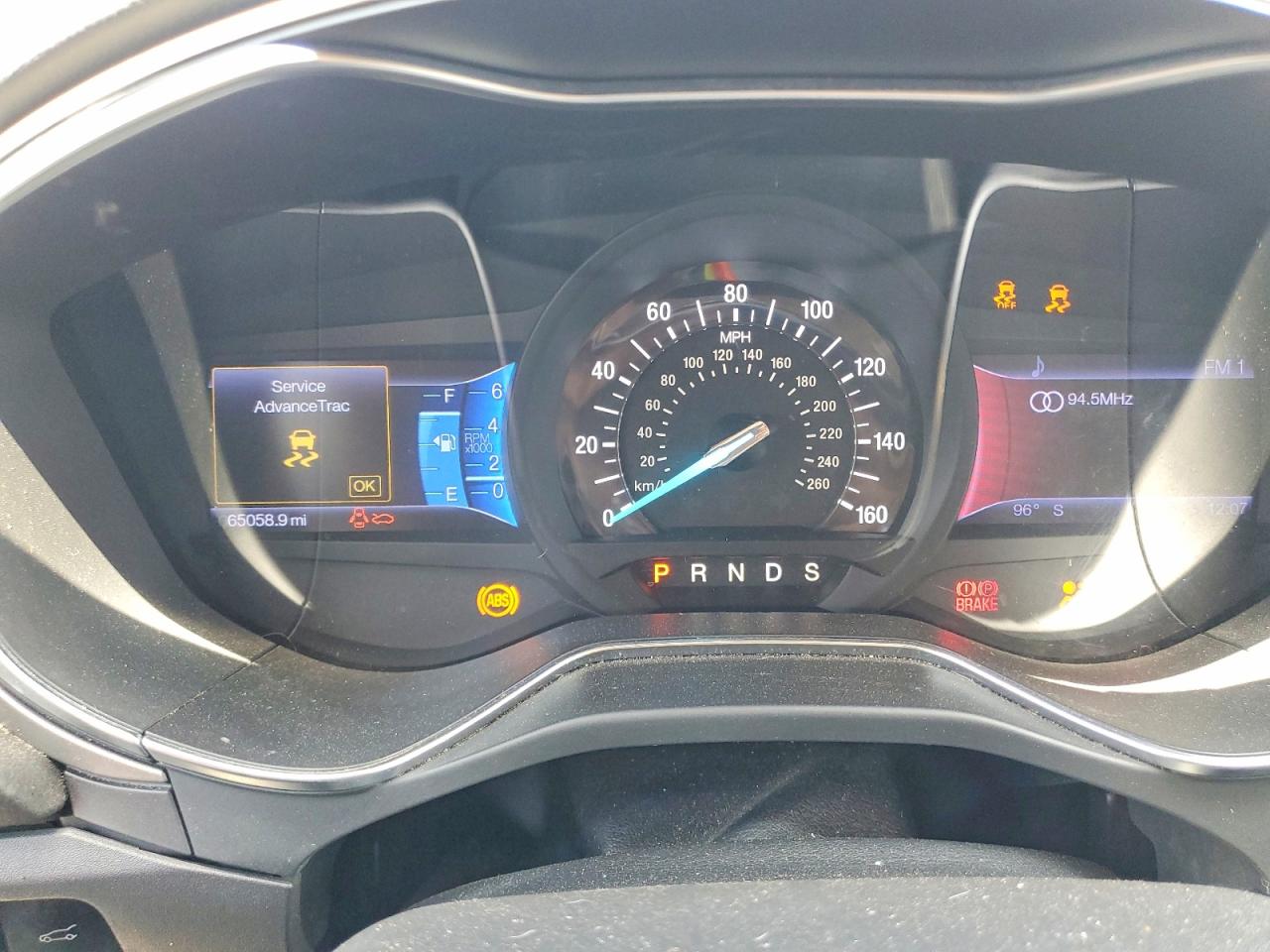 2013 Ford Fusion Se Серый vin: 3FA6P0HR8DR252664