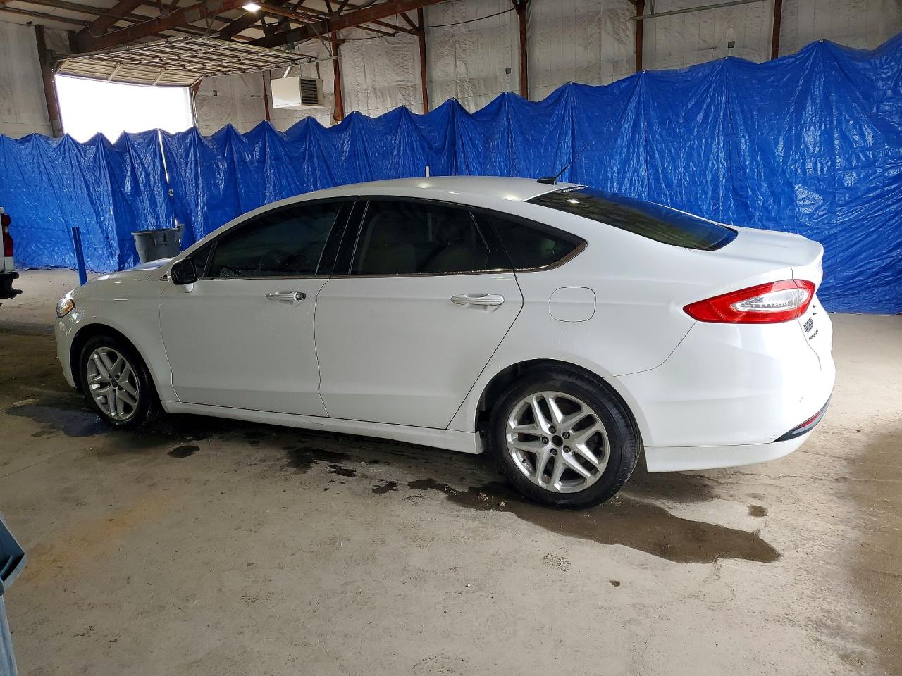 2013 Ford Fusion Se White vin: 3FA6P0HR8DR256794