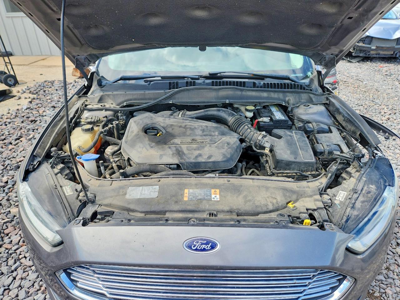 2013 Ford Fusion Se Gray vin: 3FA6P0HR8DR258481