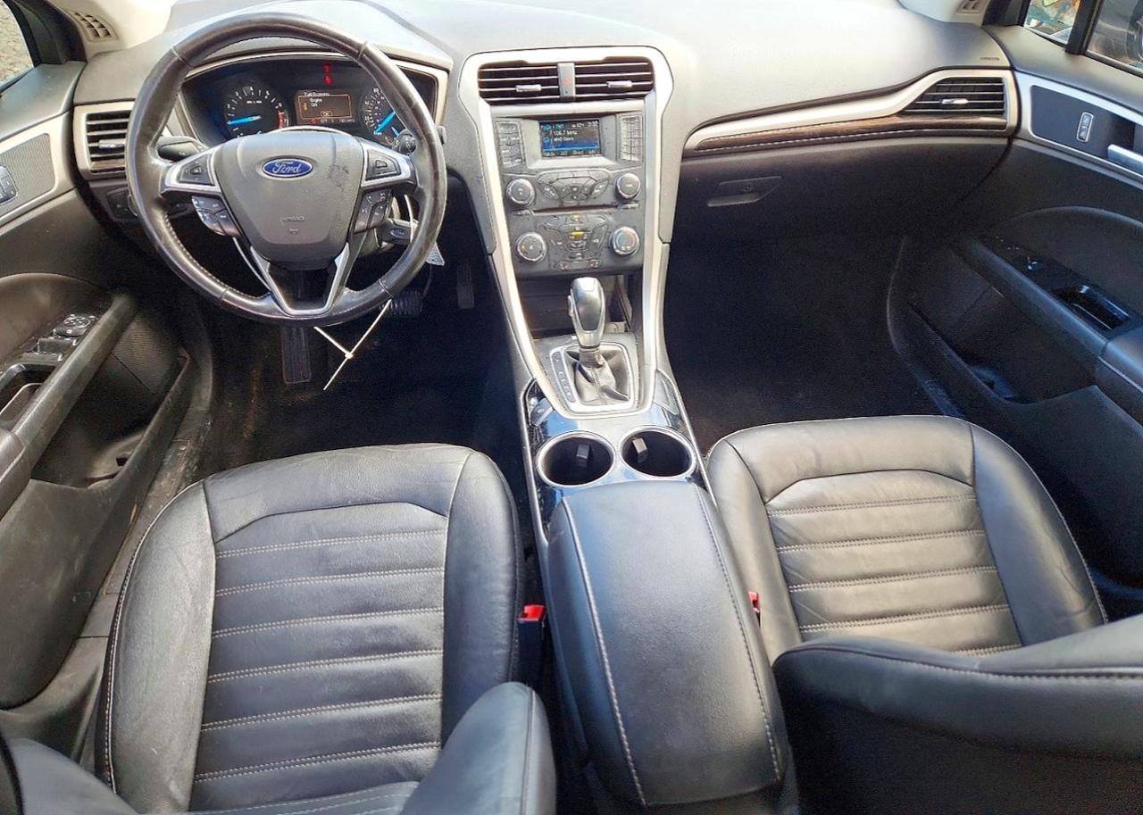 2013 Ford Fusion Se Gray vin: 3FA6P0HR8DR258481
