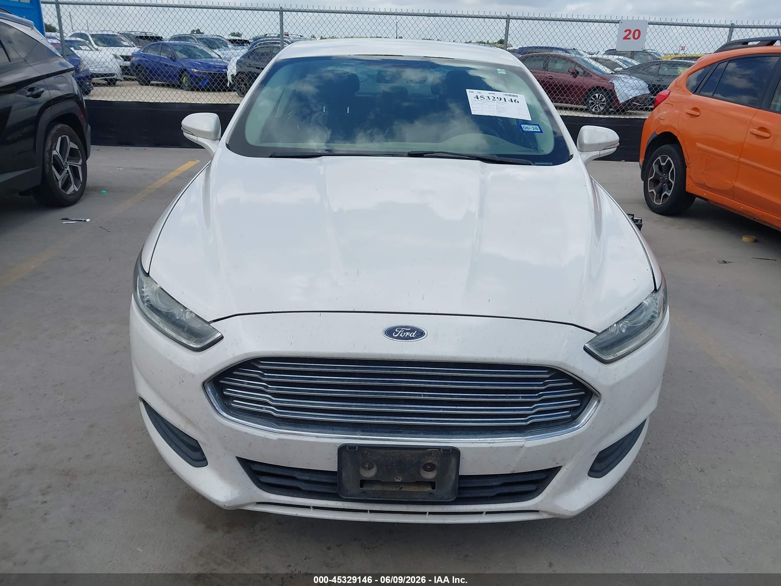 2013 Ford Fusion Se White vin: 3FA6P0HR8DR273062