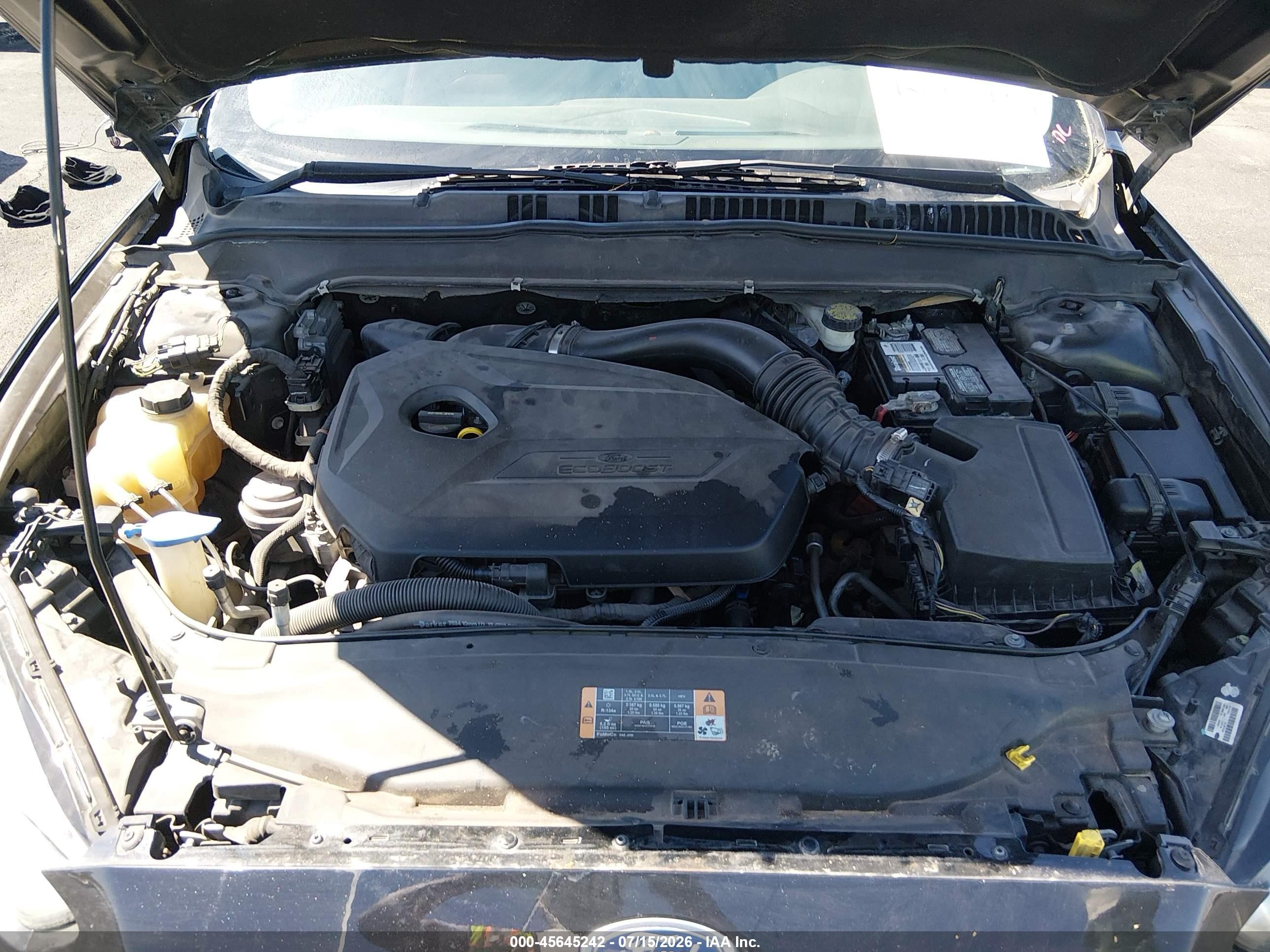 2013 Ford Fusion Se Black vin: 3FA6P0HR8DR275779