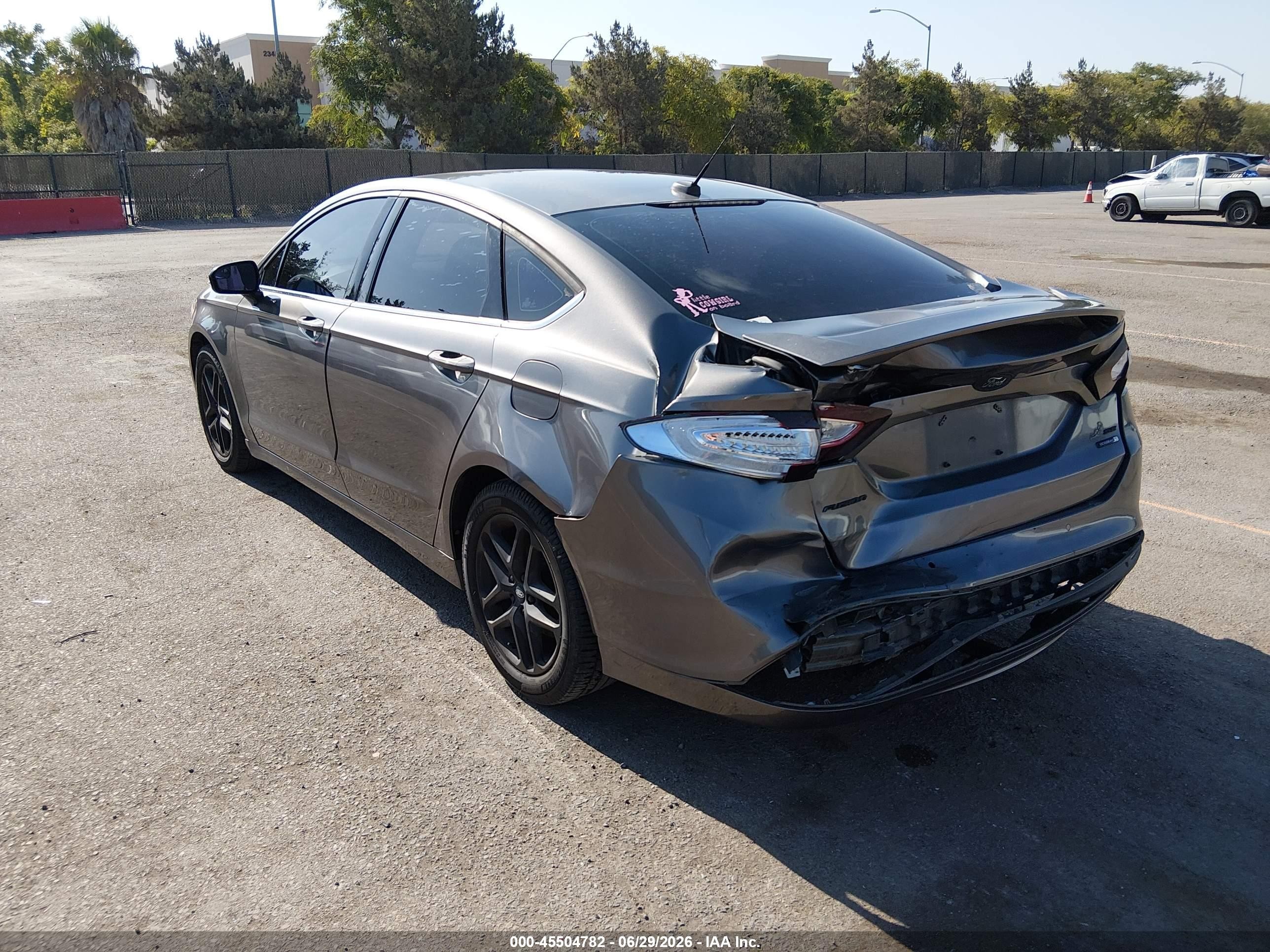 2013 Ford Fusion Se Серый vin: 3FA6P0HR8DR279346
