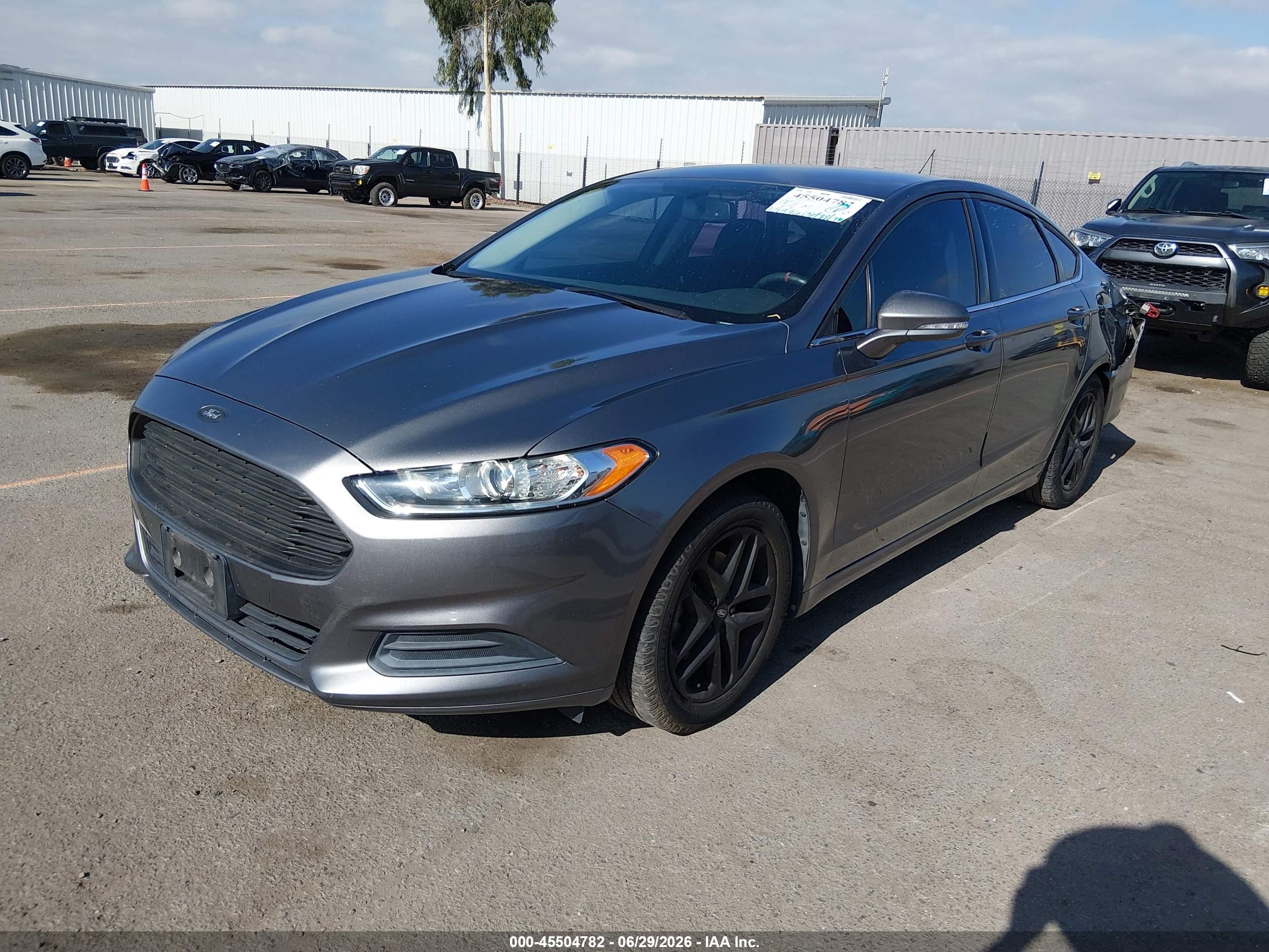 2013 Ford Fusion Se Серый vin: 3FA6P0HR8DR279346