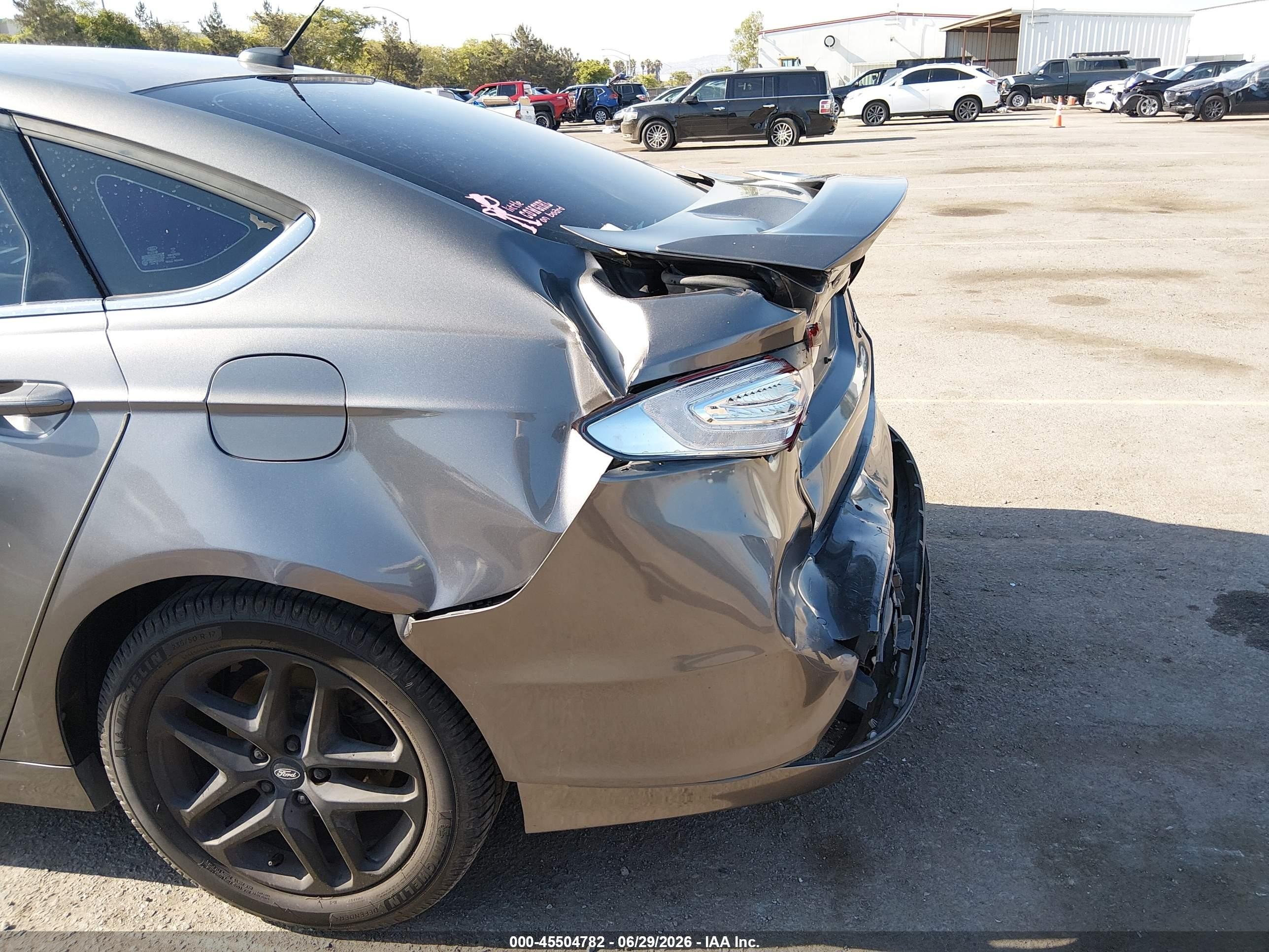2013 Ford Fusion Se Серый vin: 3FA6P0HR8DR279346
