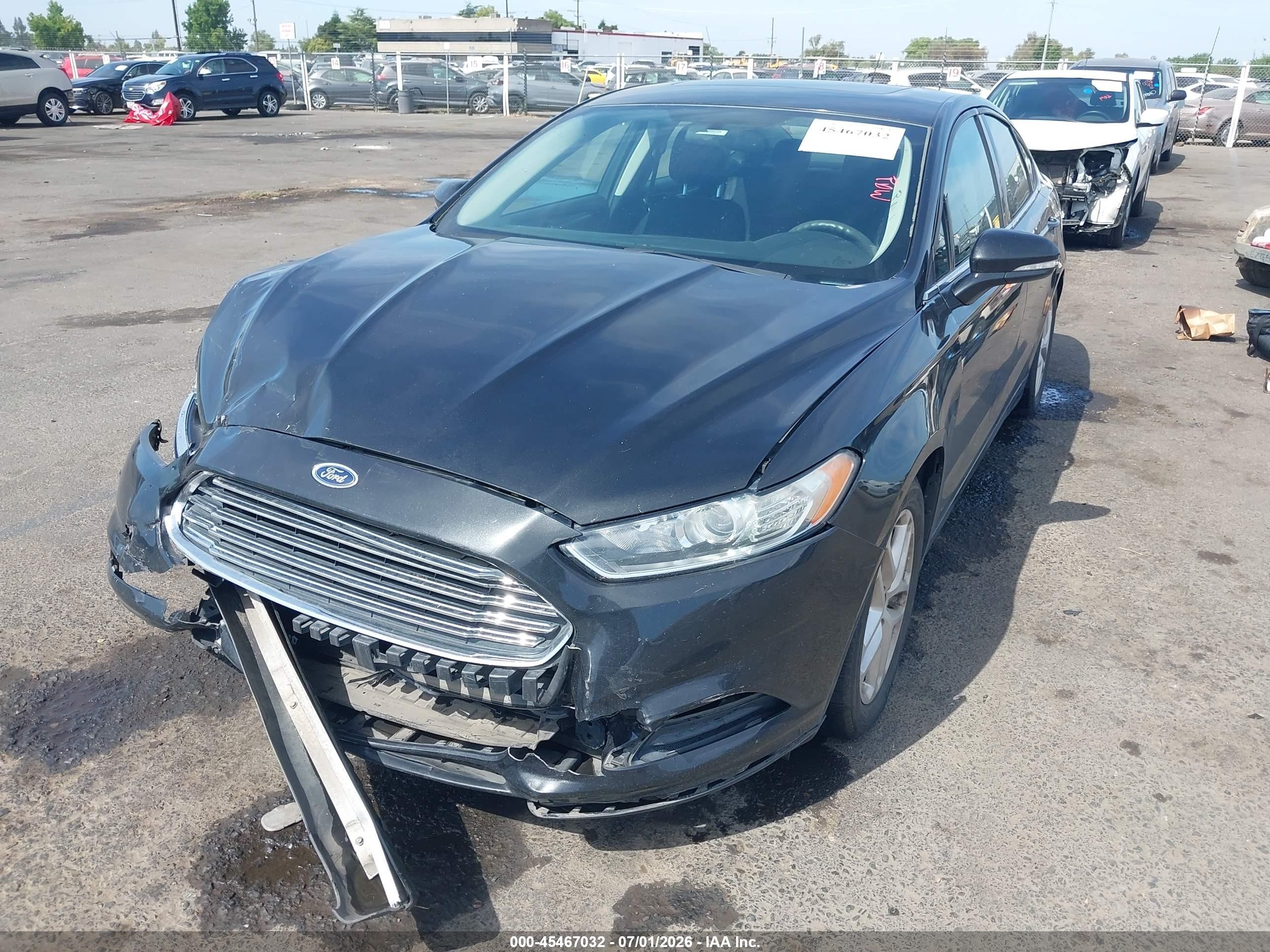 2013 Ford Fusion Se Black vin: 3FA6P0HR8DR299726