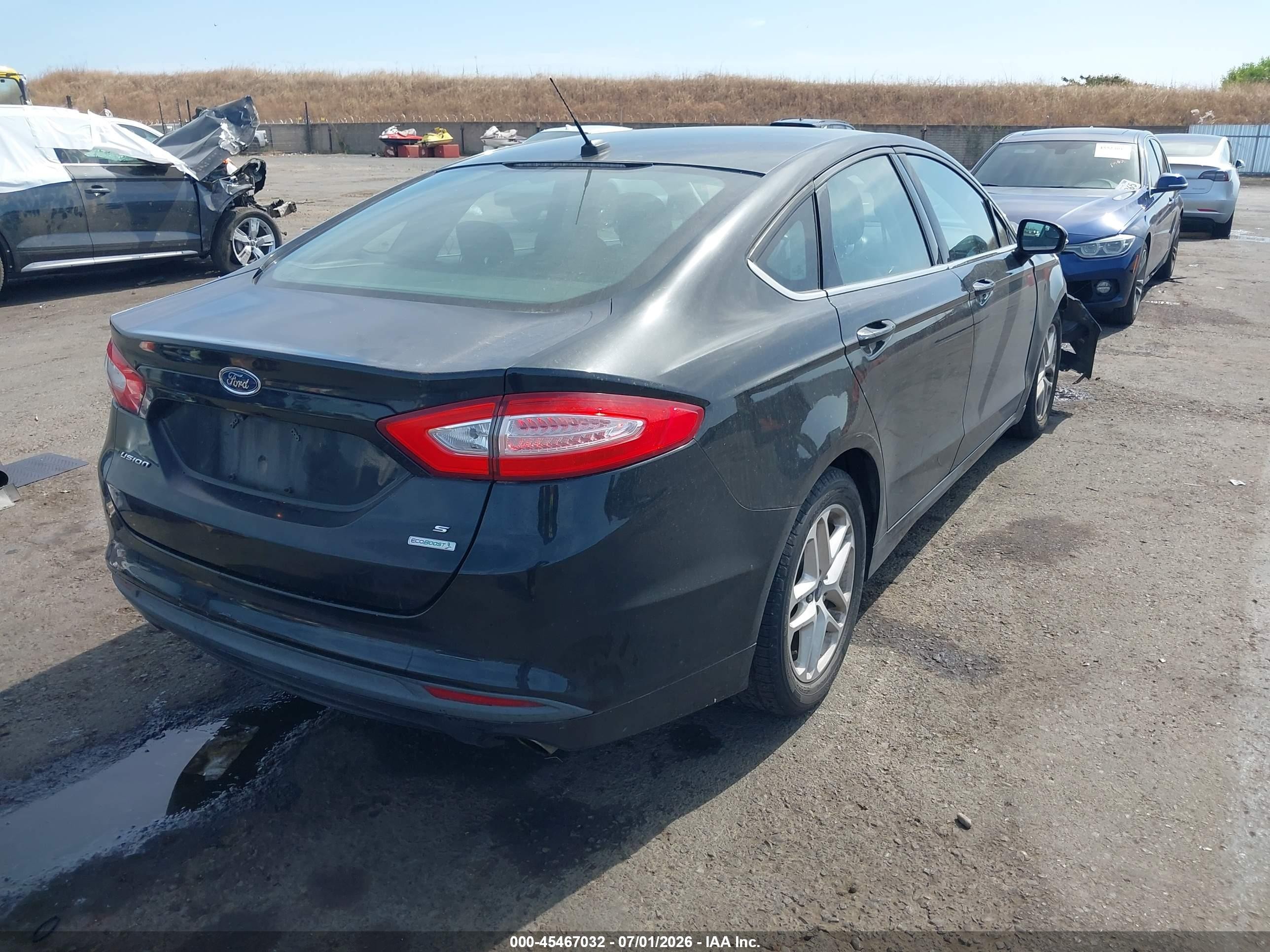 2013 Ford Fusion Se Black vin: 3FA6P0HR8DR299726