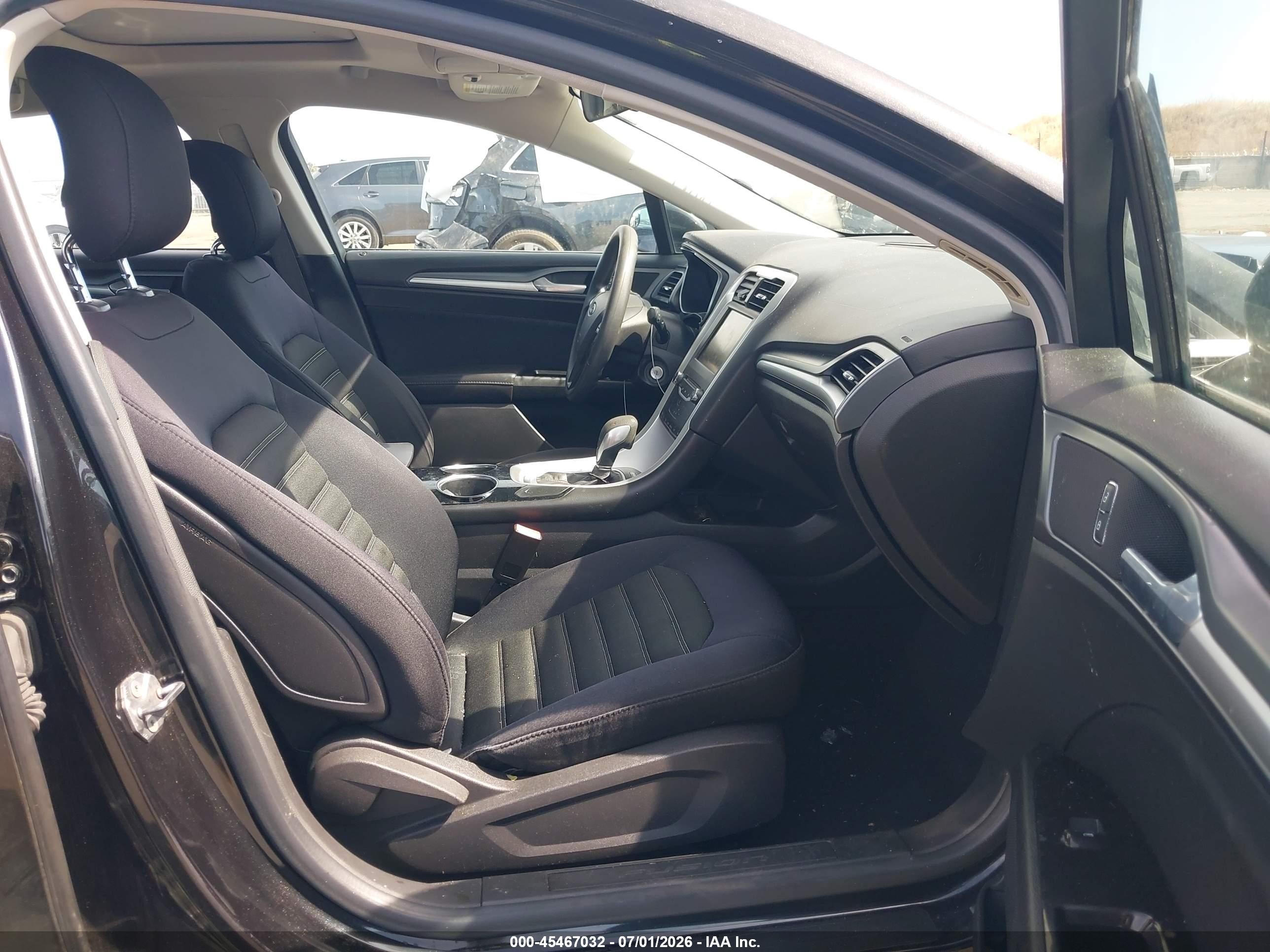 2013 Ford Fusion Se Black vin: 3FA6P0HR8DR299726