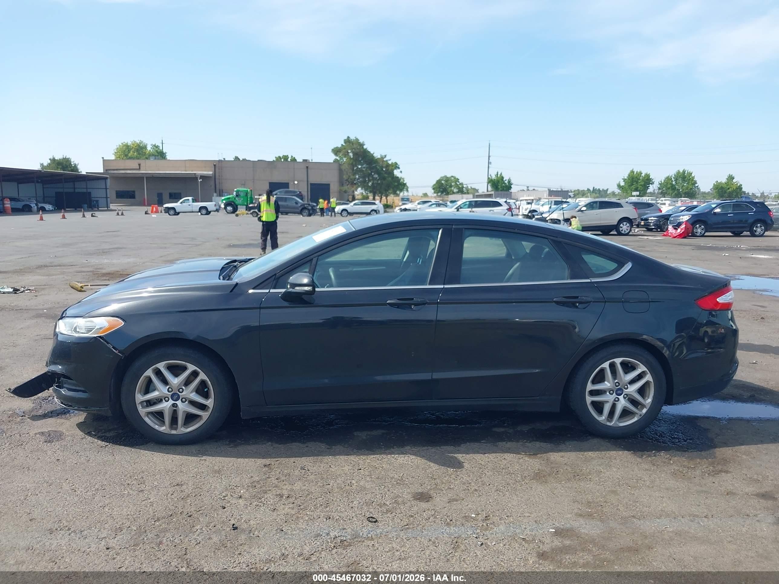2013 Ford Fusion Se Black vin: 3FA6P0HR8DR299726