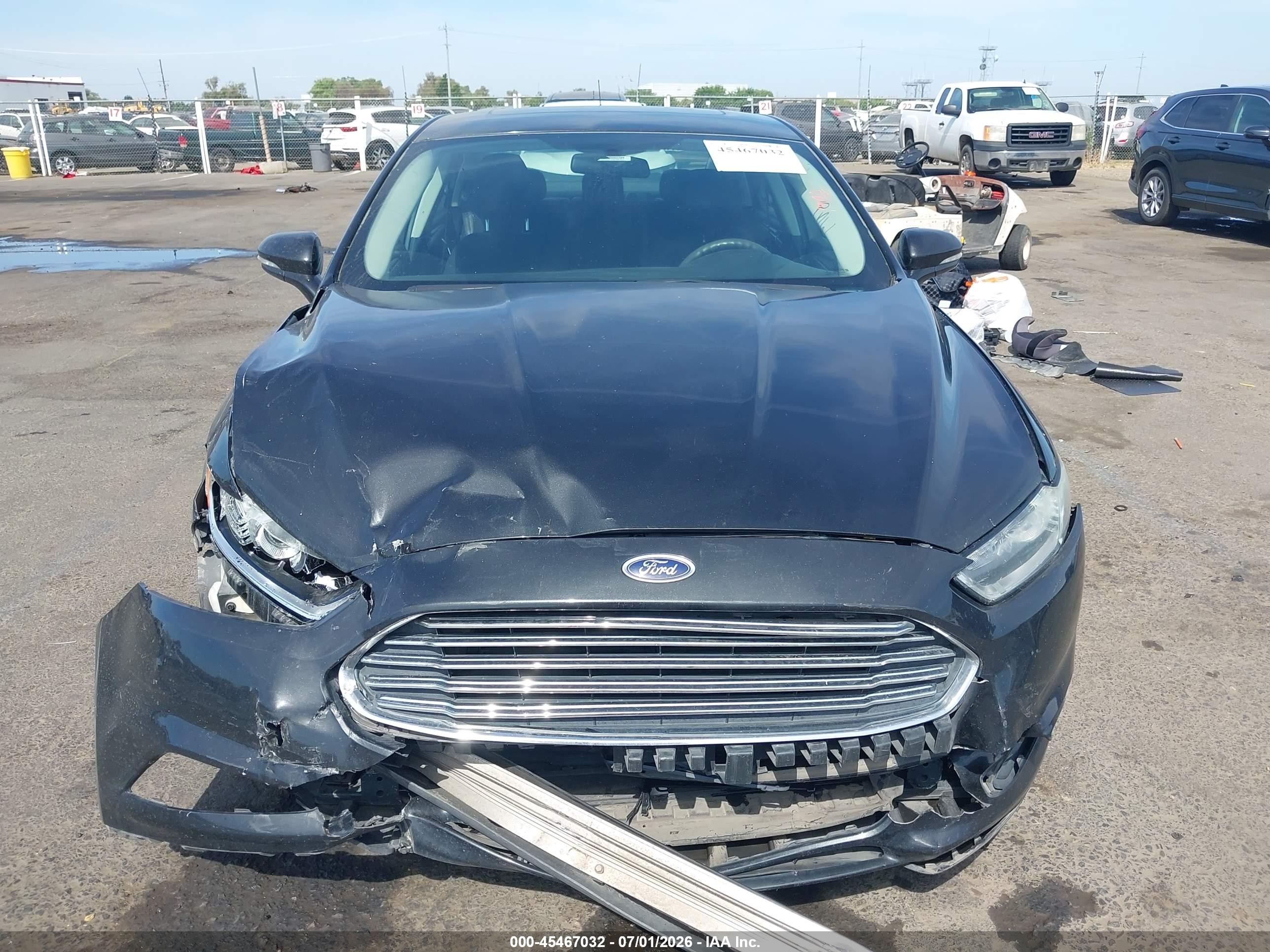 2013 Ford Fusion Se Black vin: 3FA6P0HR8DR299726