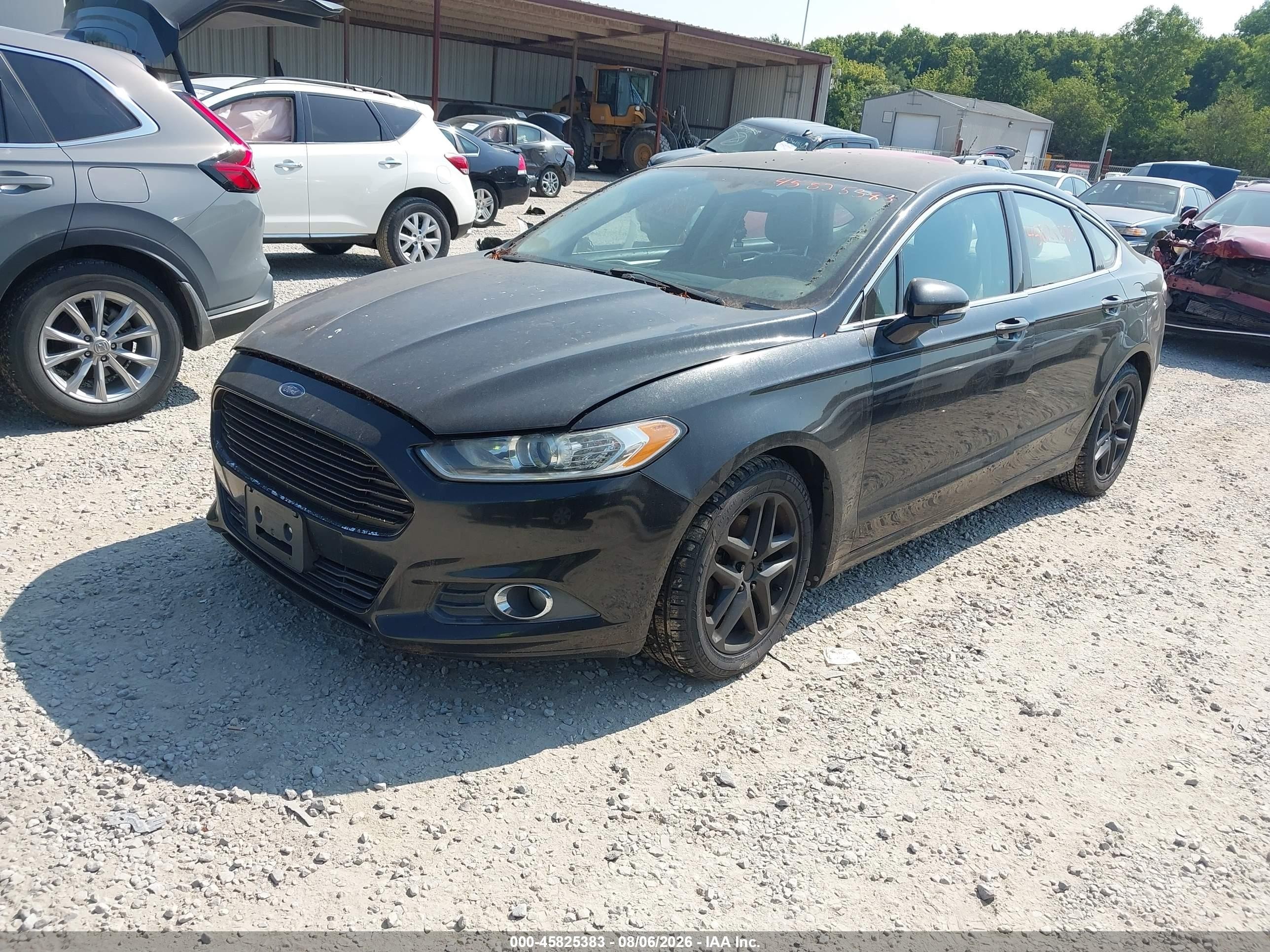 2013 Ford Fusion Se Black vin: 3FA6P0HR8DR341862