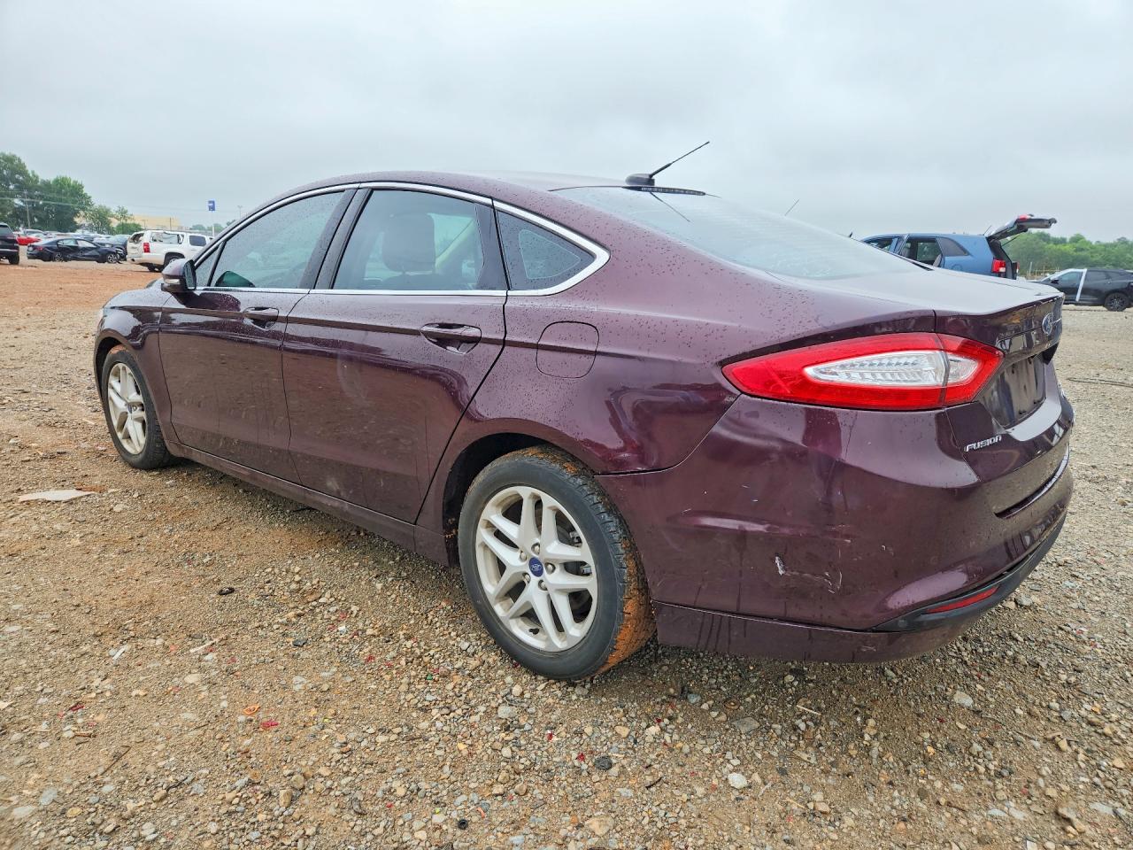 2013 Ford Fusion Se Purple vin: 3FA6P0HR8DR356037