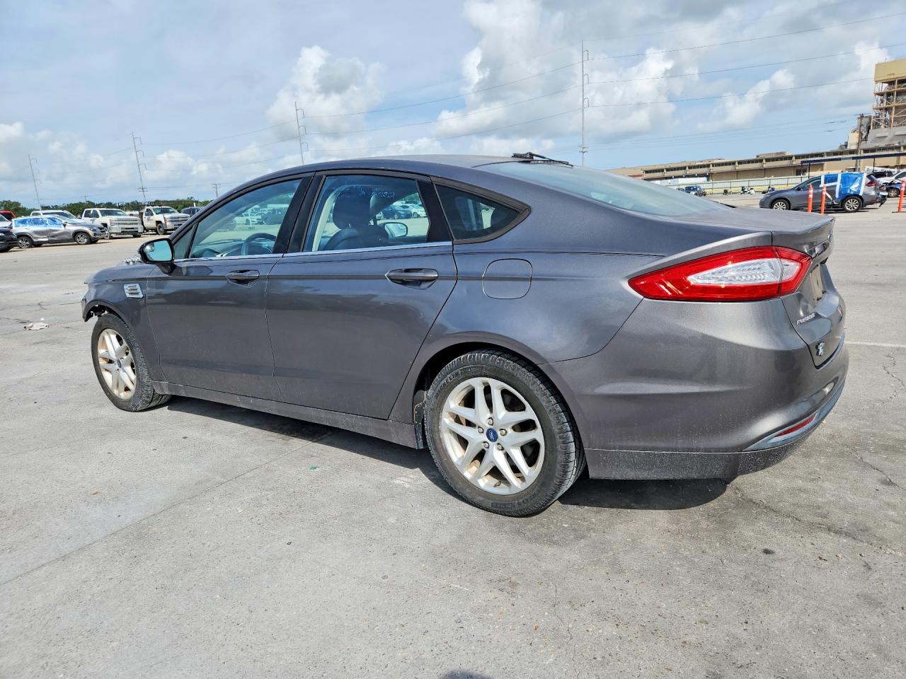 2013 Ford Fusion Se Gray vin: 3FA6P0HR8DR375767