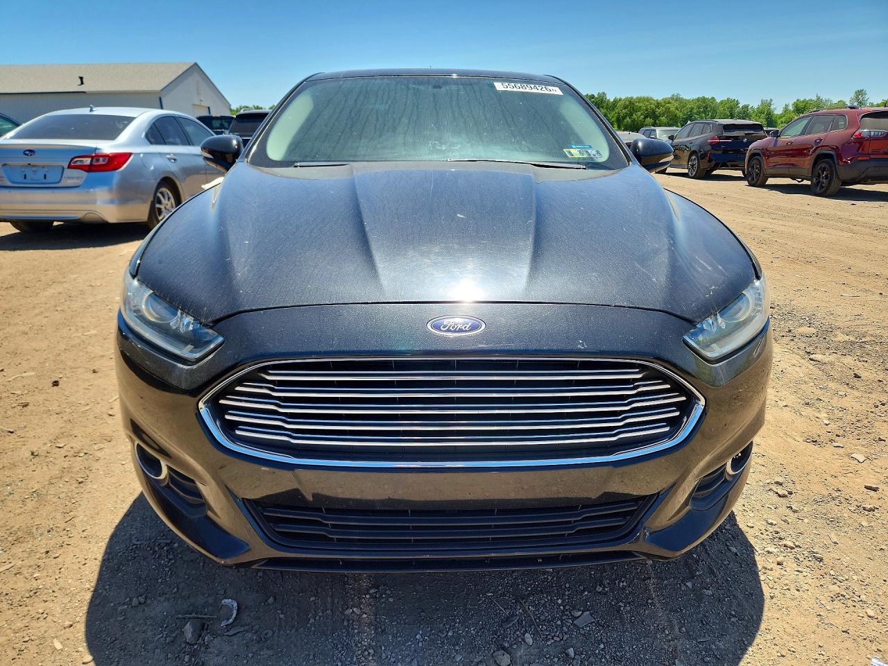 2013 Ford Fusion Черный vin: 3FA6P0HR9DR101980