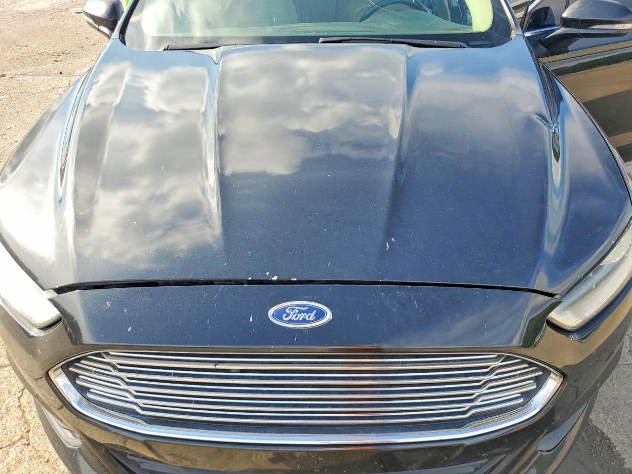 2013 Ford Fusion Se Black vin: 3FA6P0HR9DR116348