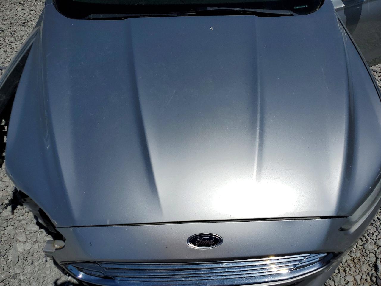 2013 Ford Fusion Se Silver vin: 3FA6P0HR9DR131951