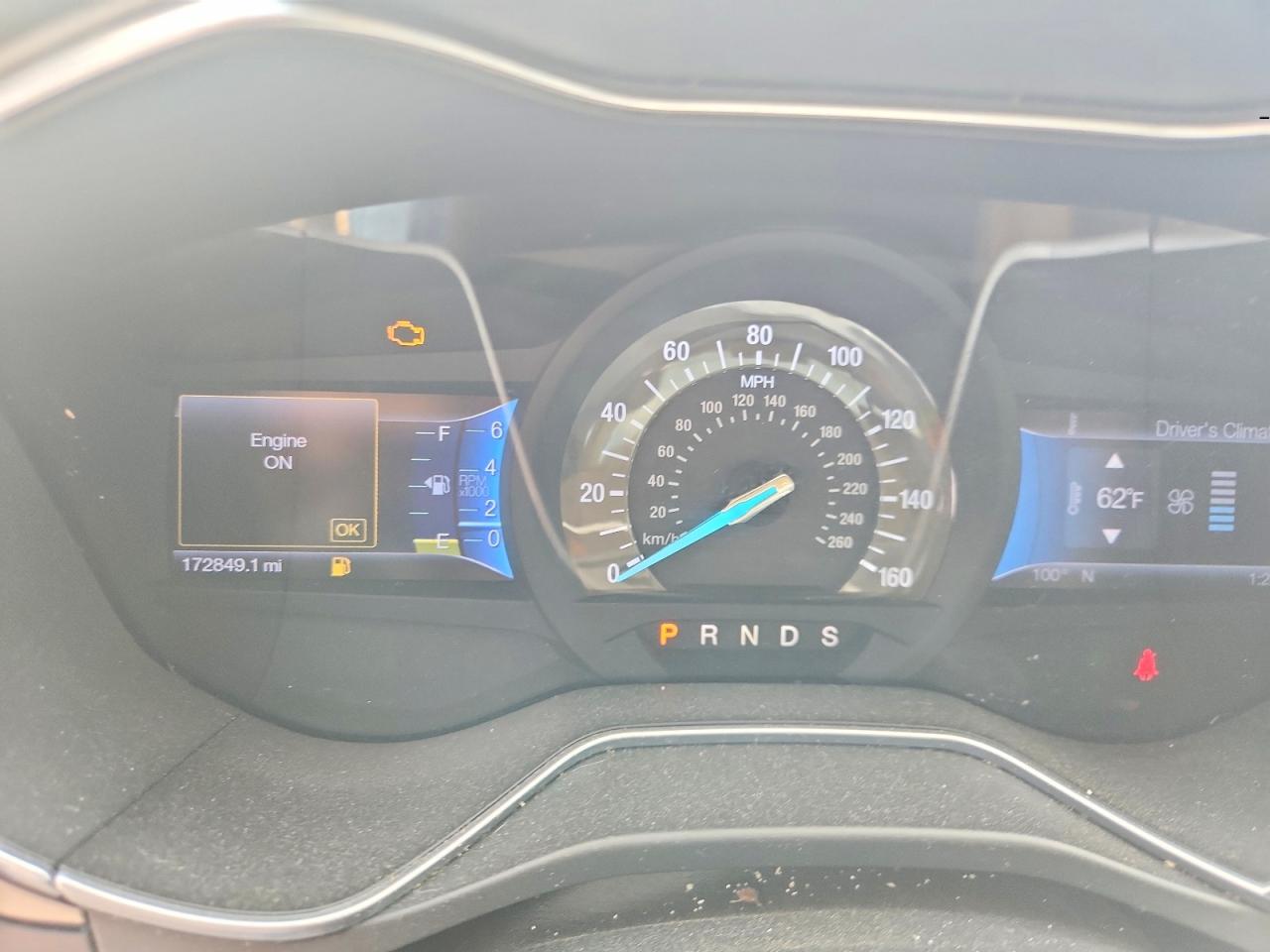 2013 Ford Fusion Se Green vin: 3FA6P0HR9DR132744