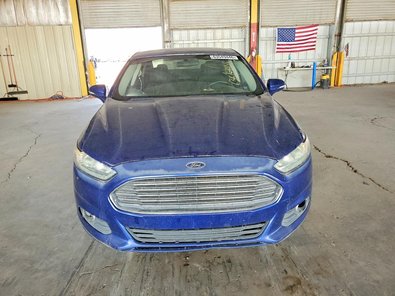 2013 Ford Fusion Se Синий vin: 3FA6P0HR9DR134137